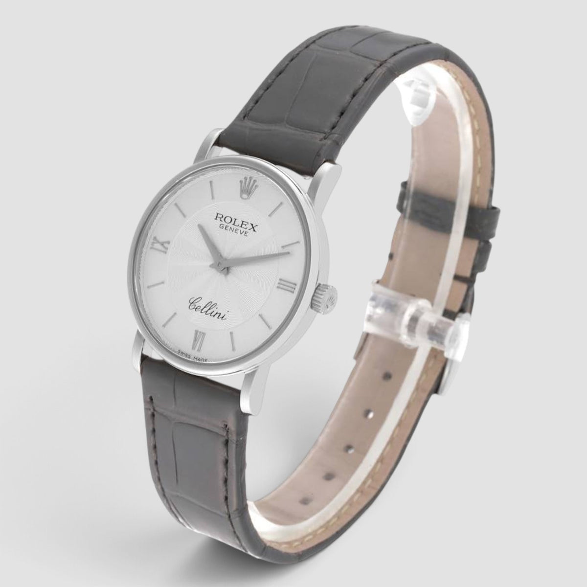 Cellini Classic 32mm White Gold Silver Dial