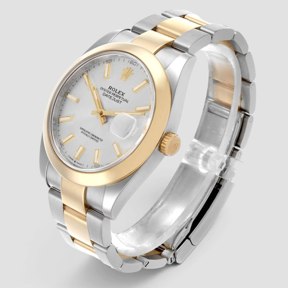 Datejust 41 Silver Index Dial Oyster