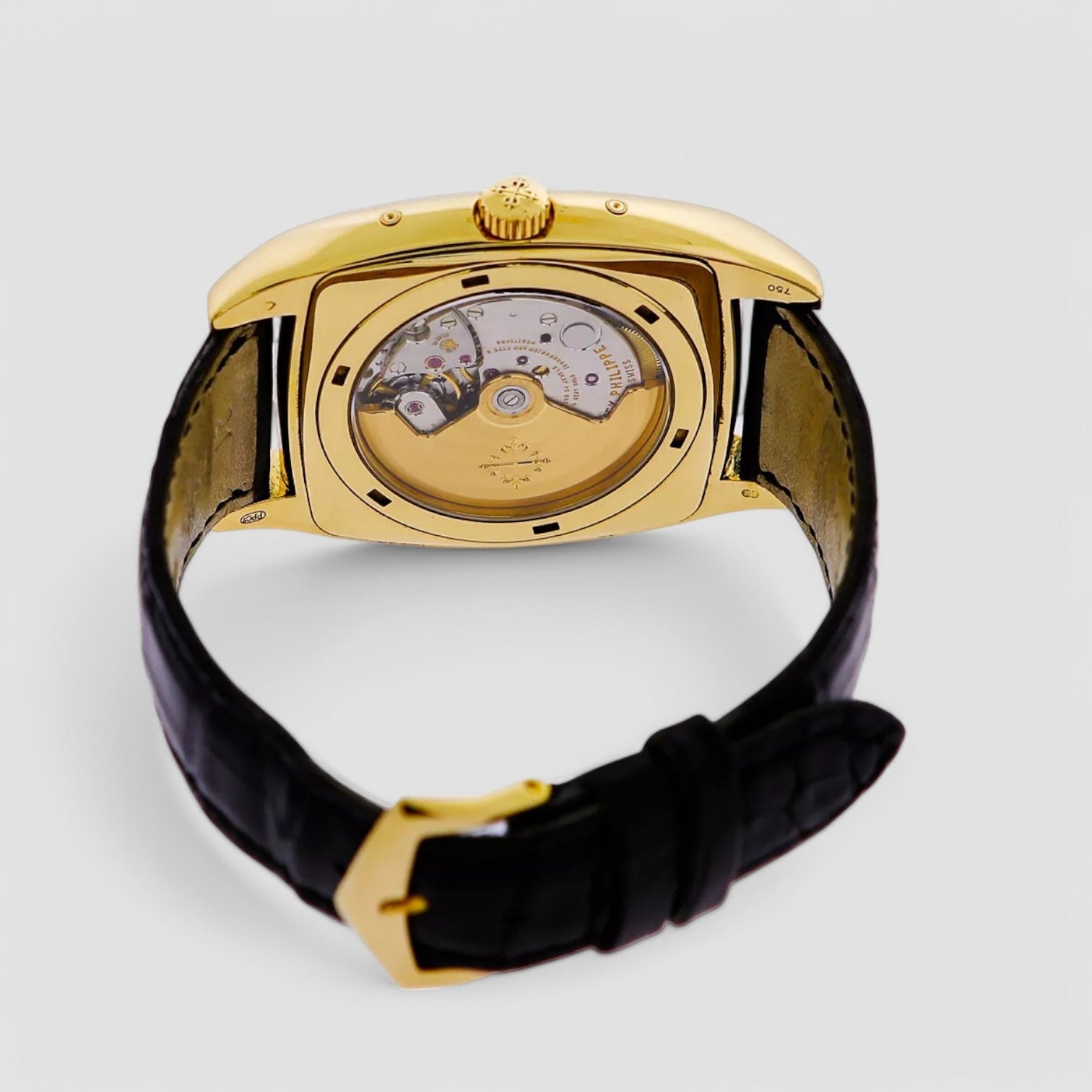 Gondolo Calendario 5135J Silver Dial 18K Yellow Gold