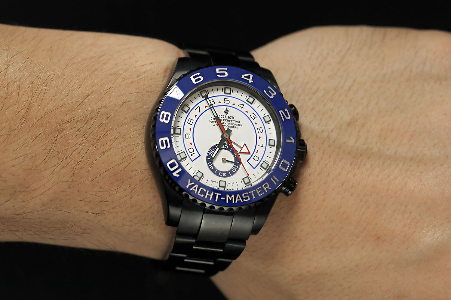 Yacht-Master II 44mm Blackout