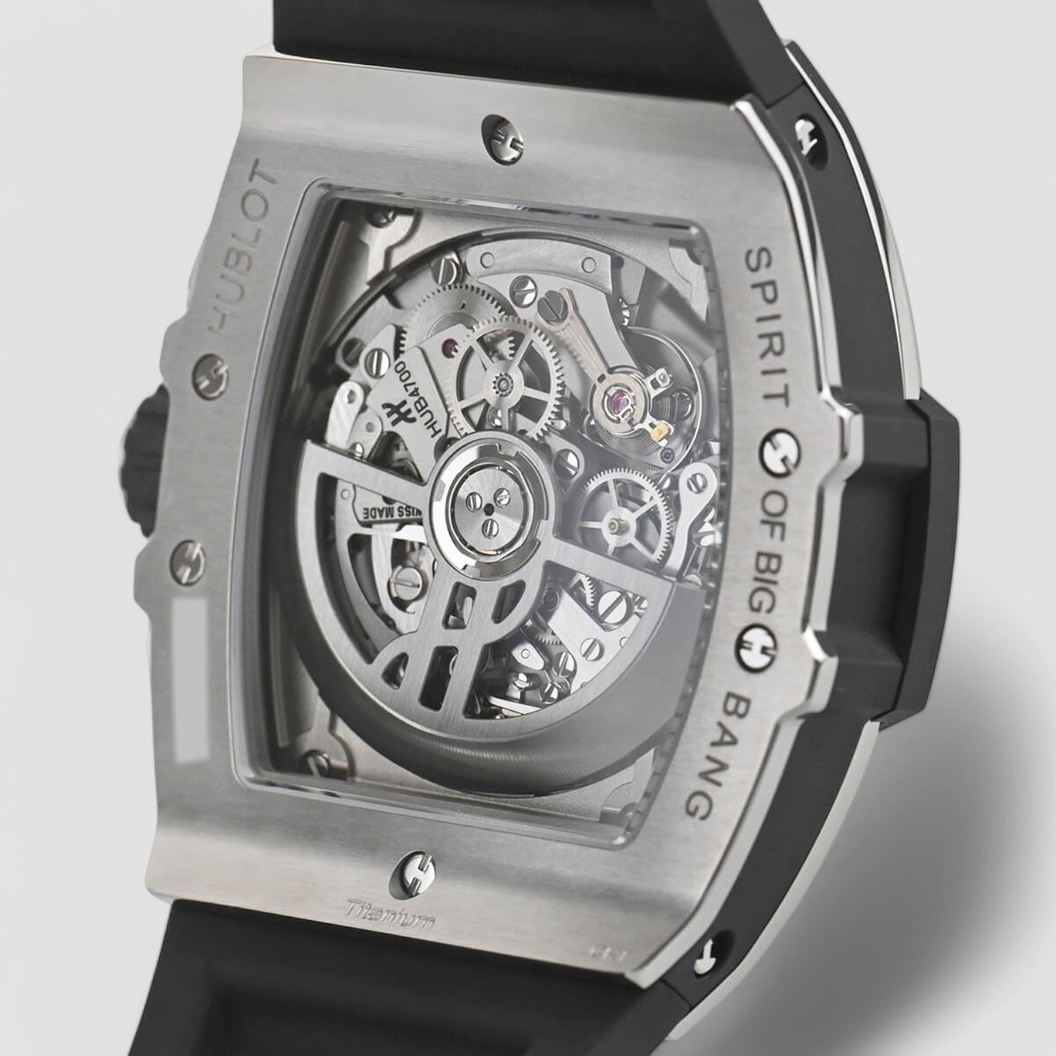 Spirit of Big Bang Chronograph Automatic Silver Dial Unisex Watch
