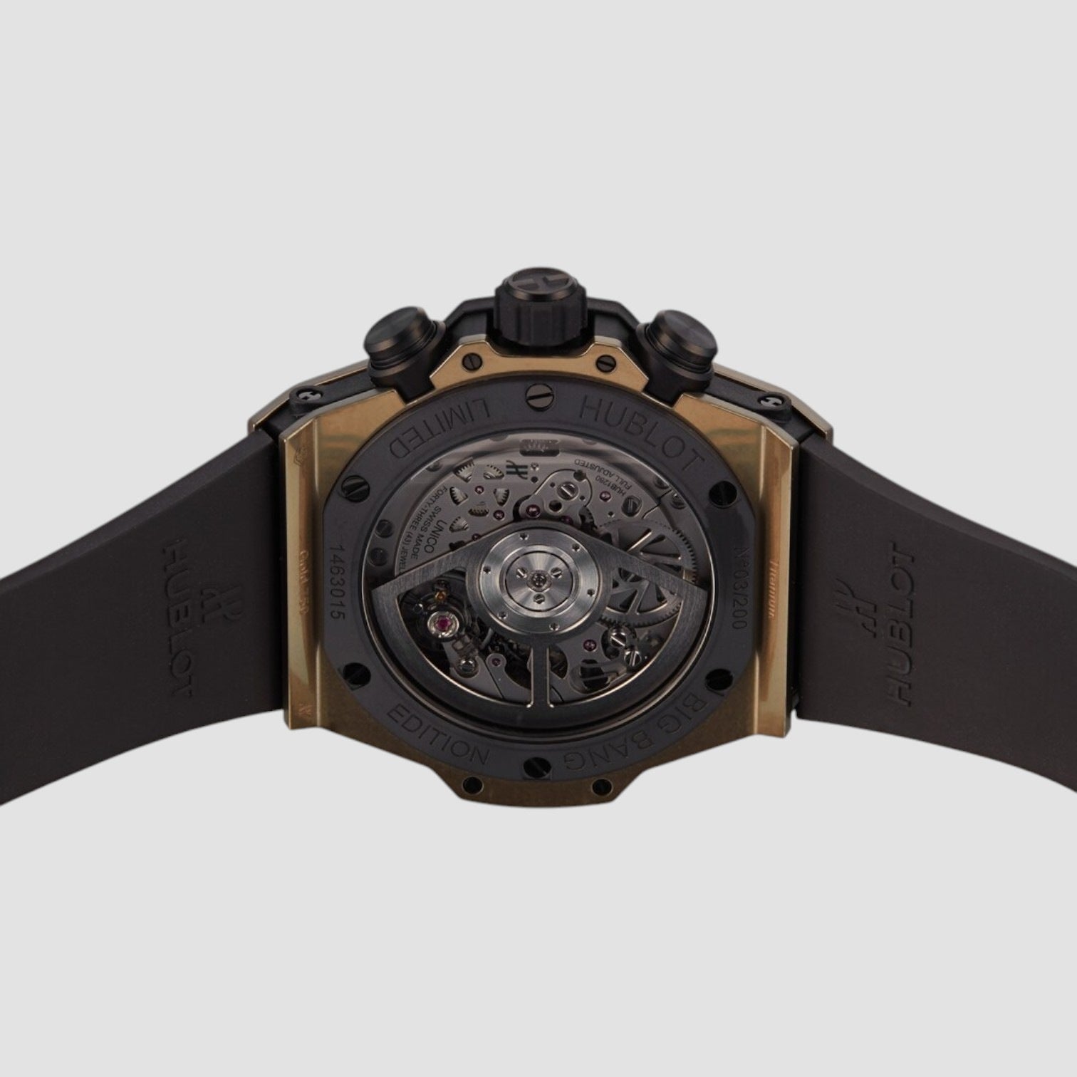 Big Bang Unico Skeleton Arabic Yellow Gold 45mm