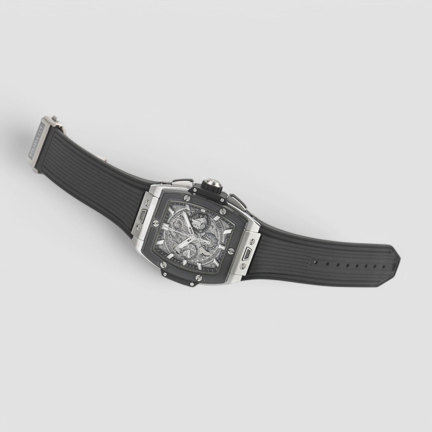 Spirit of Big Bang Chronograph Automatic Silver Dial Unisex Watch