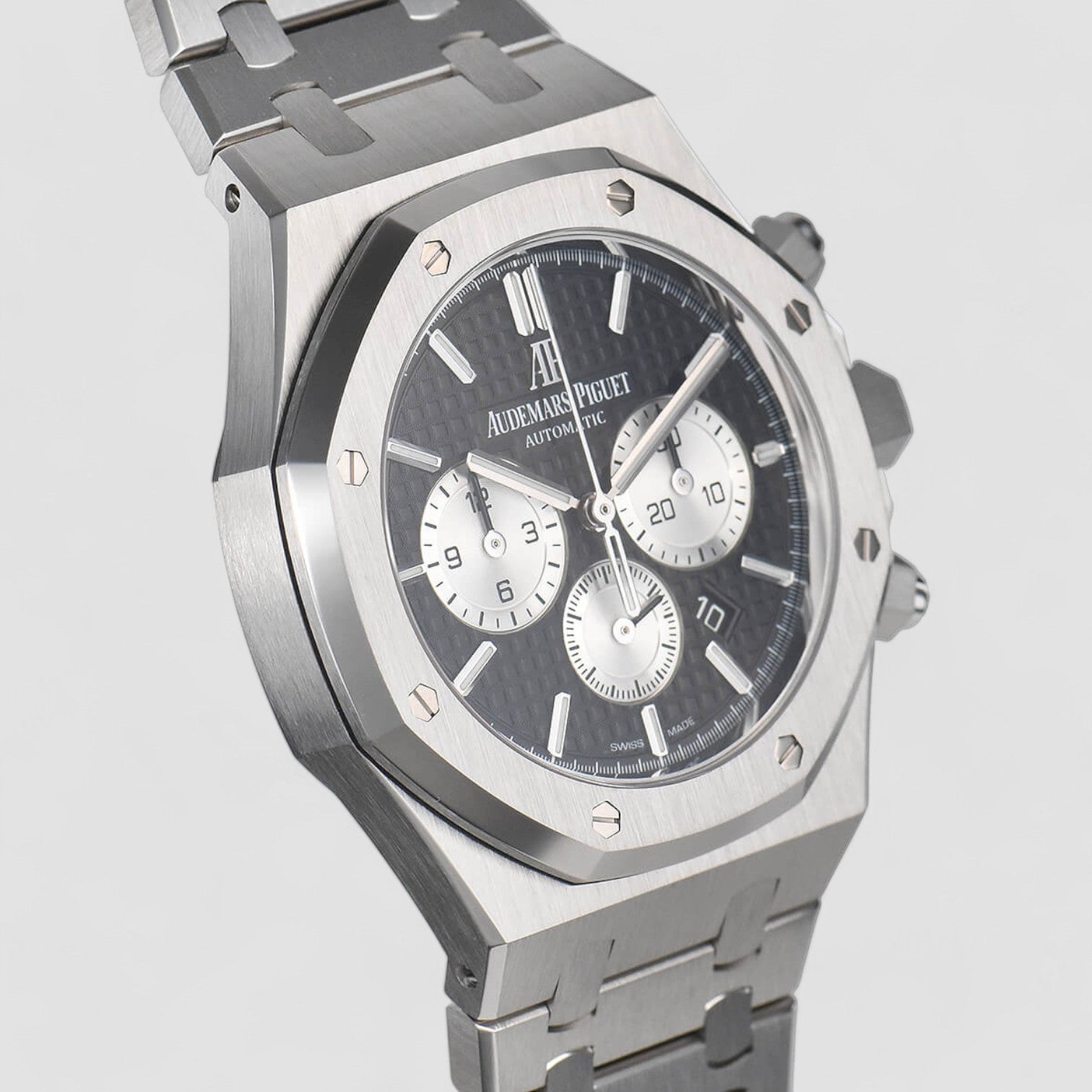 Royal Oak Chronograph Black Dial SS 41MM