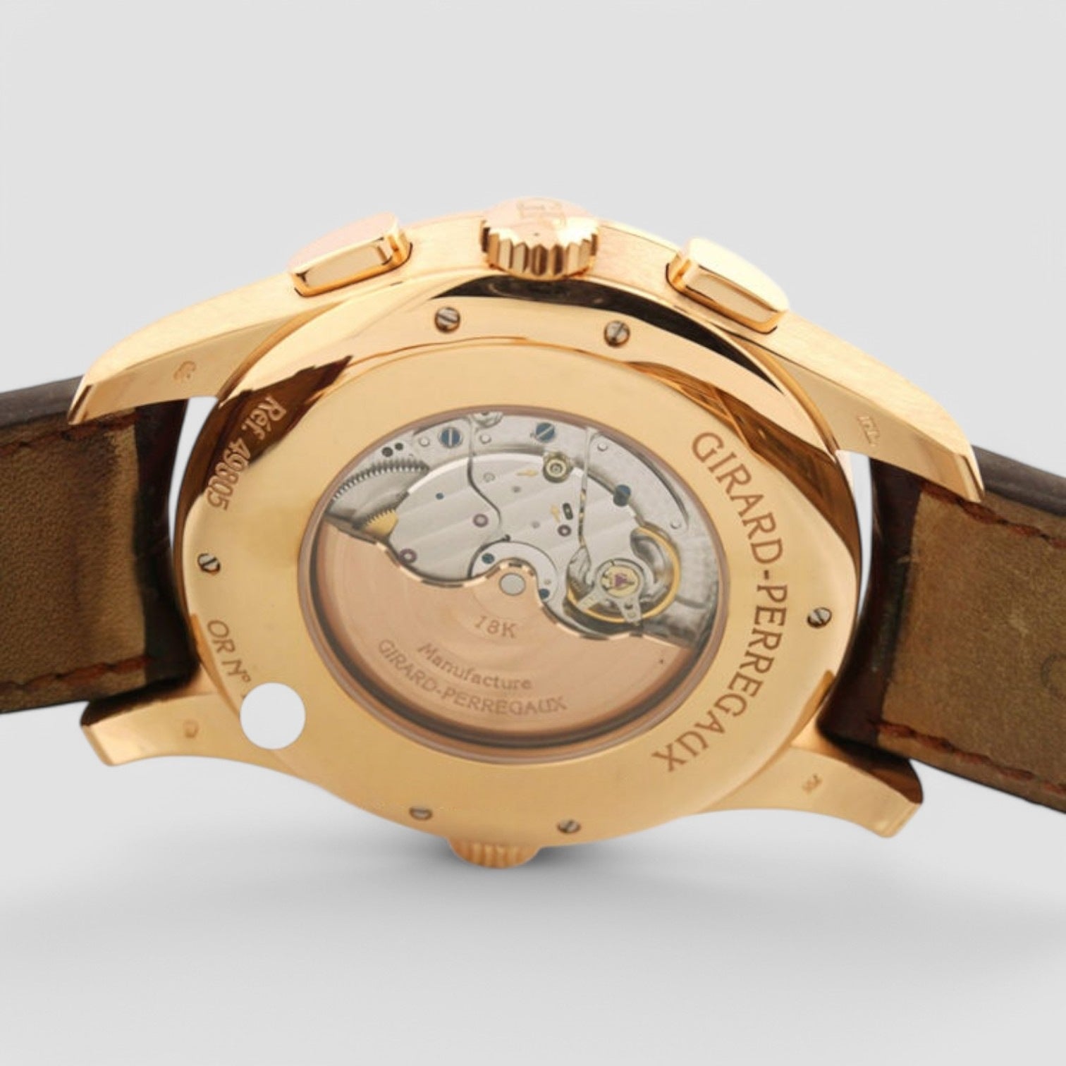 WW.TC World Time Chronograph 18k Rose Gold