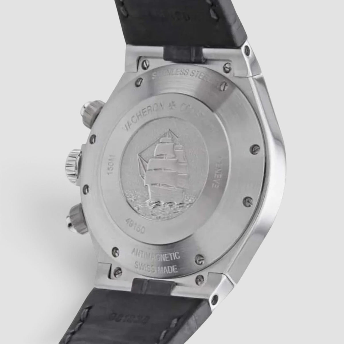 Overseas Chronograph “Deep Stream” 42mm Grey Dial Stainless Steel