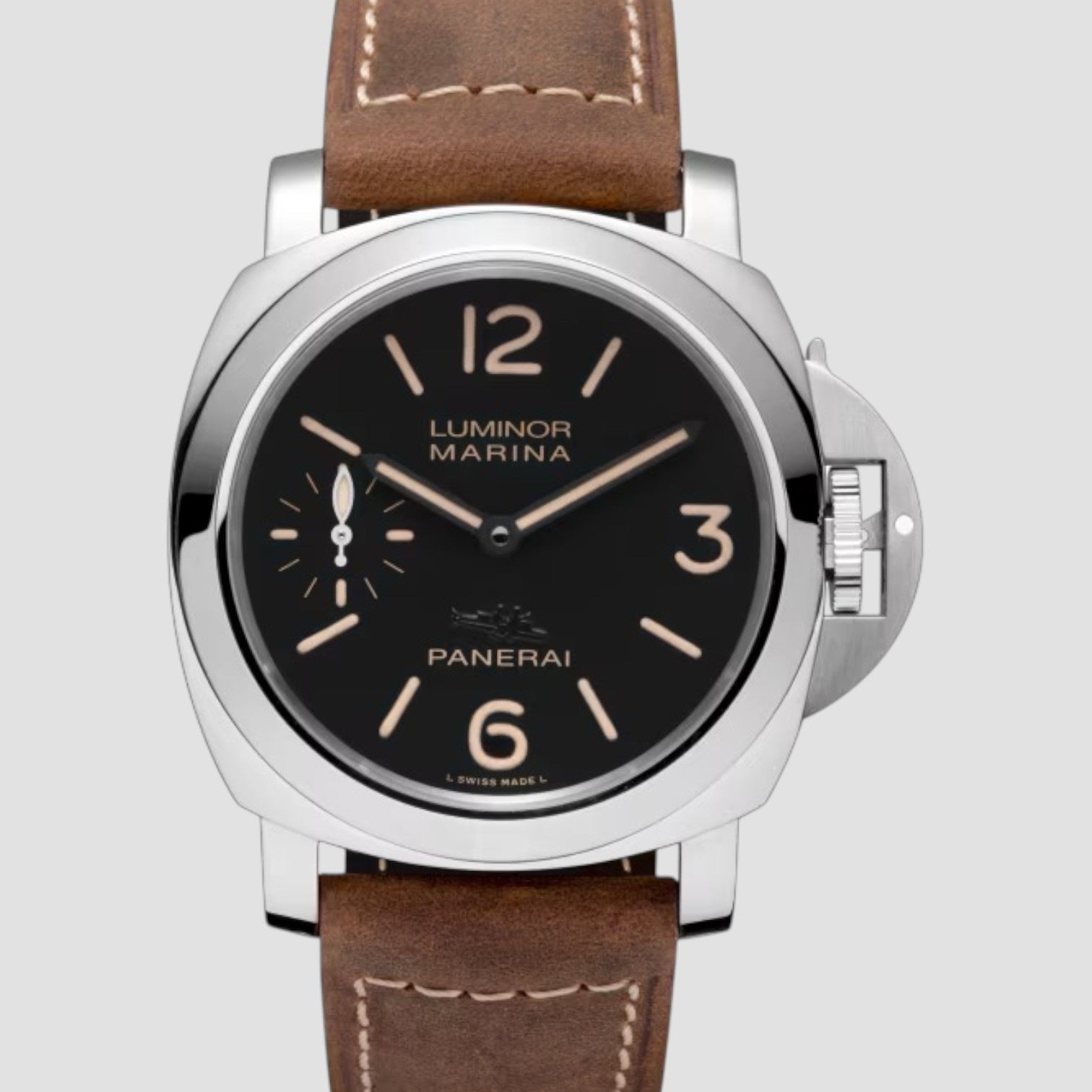 Luminor Marina Acciaio Black