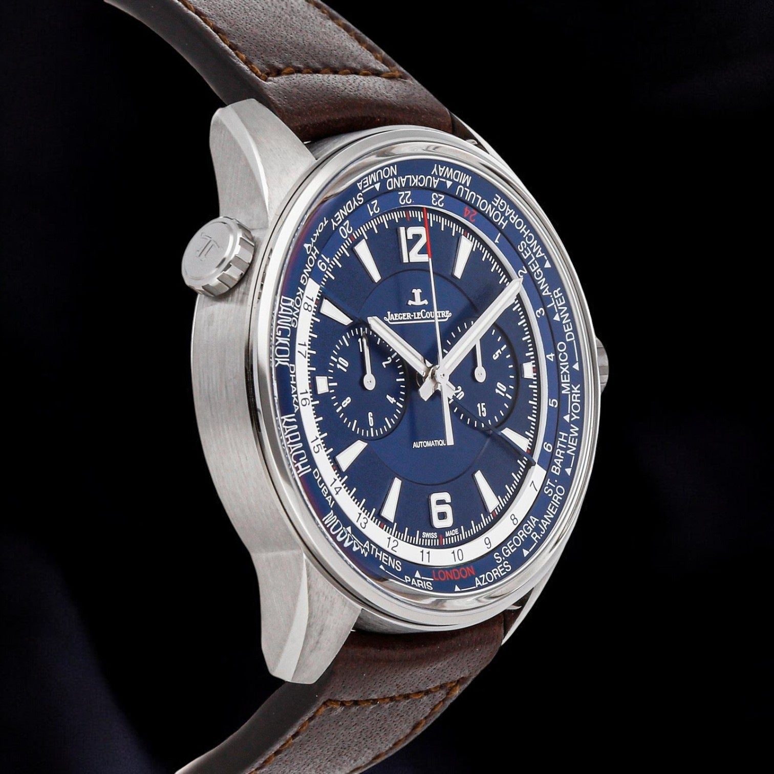 Polaris World Time Chronograph Titanium Automatic