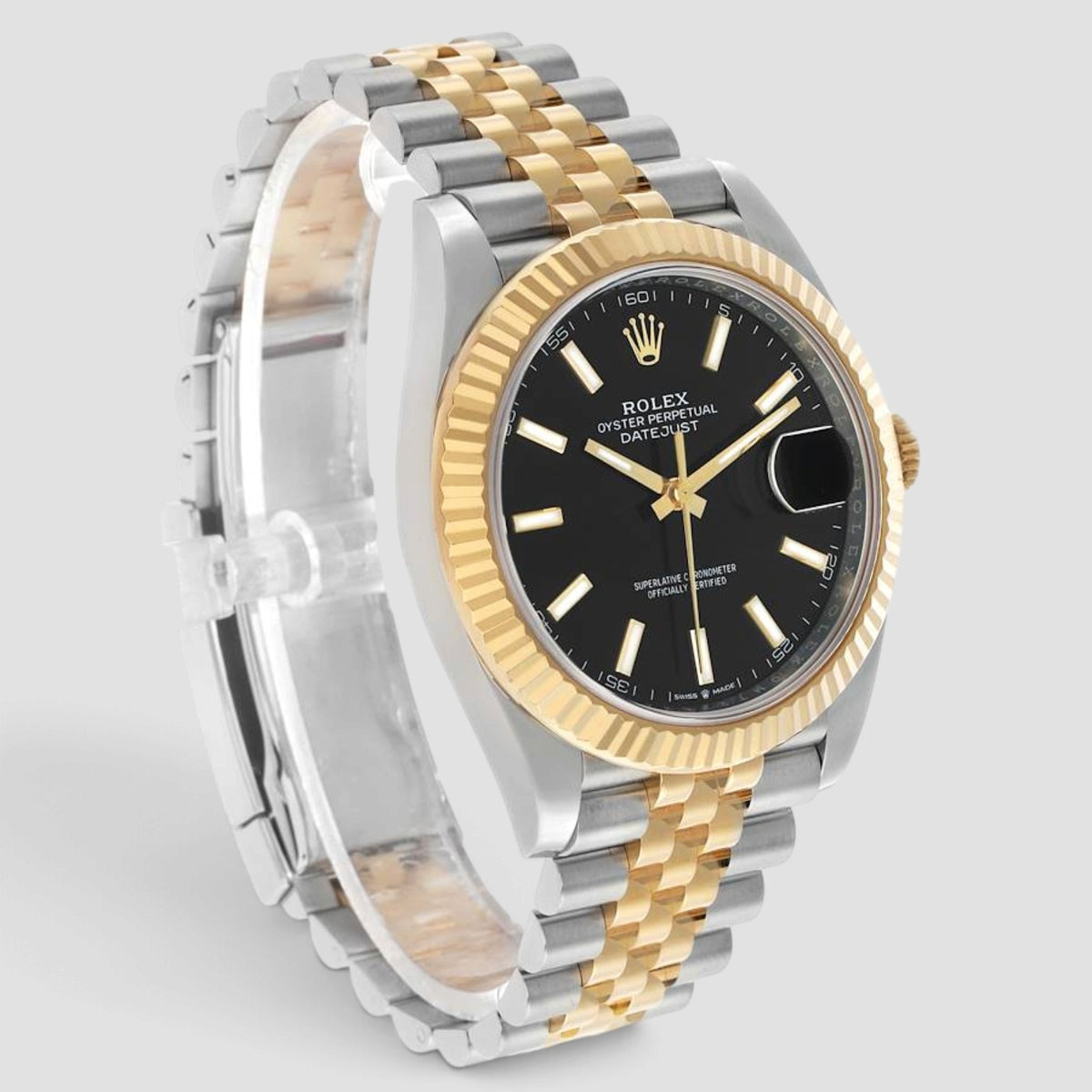 Datejust 41 Black Dial Jubilee