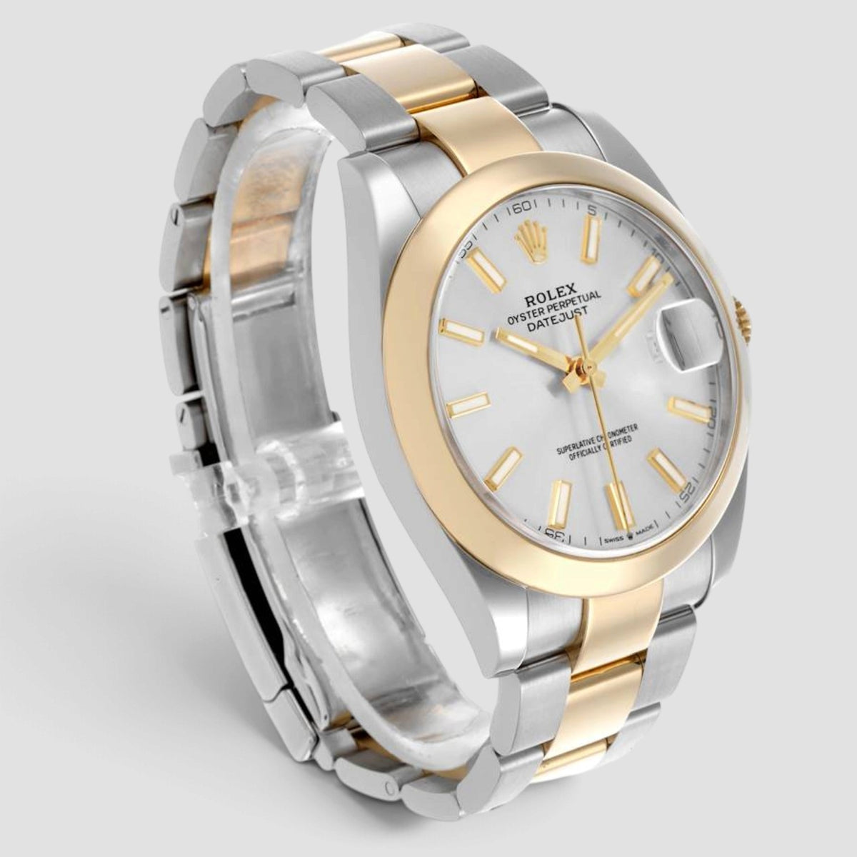 Datejust 41 Silver Index Dial Oyster