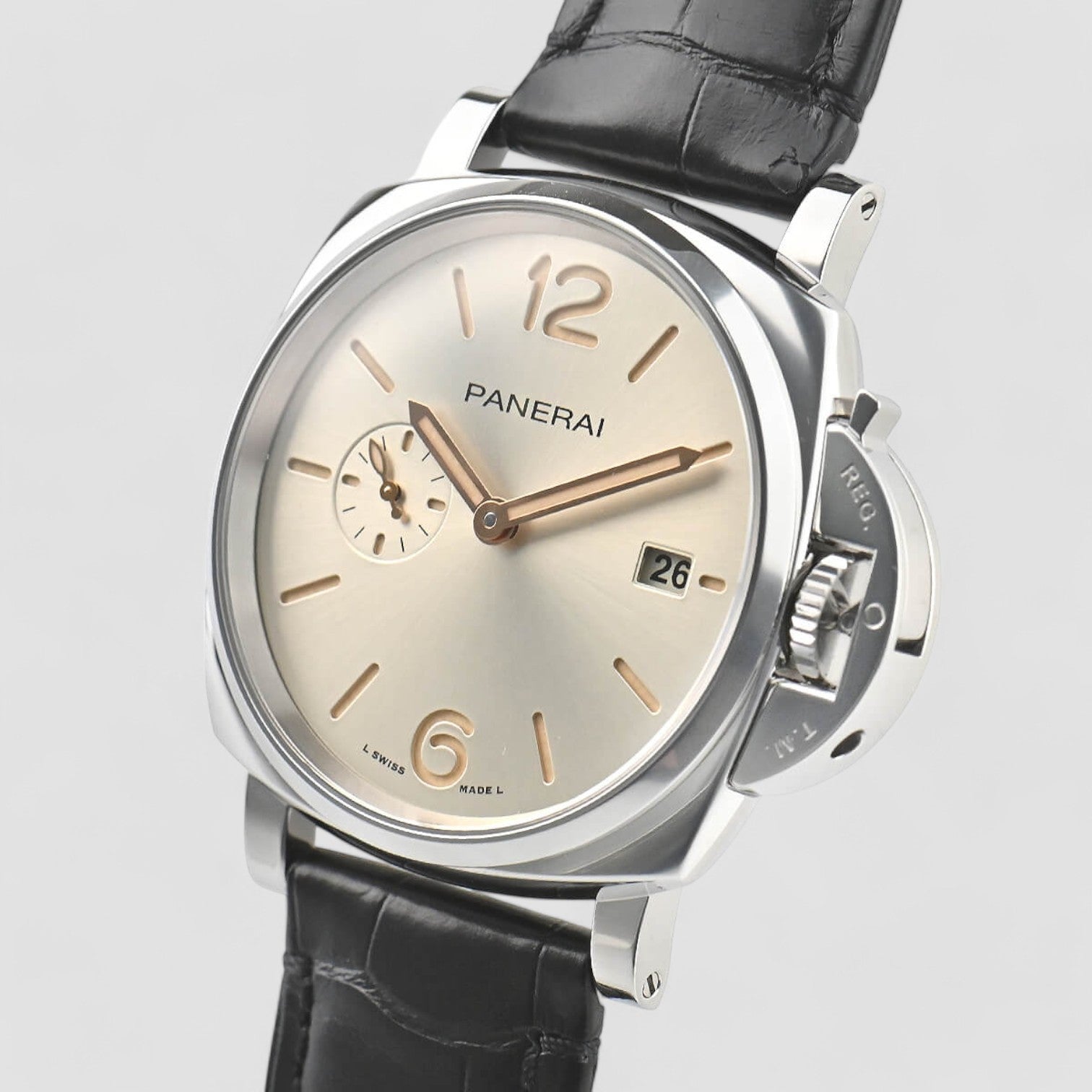 Luminor Due PAM01249 - Ivory Dial & Leather Strap