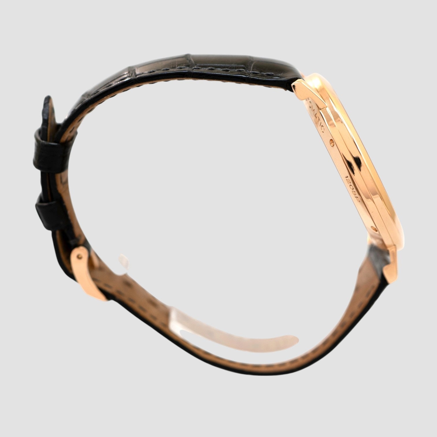 Automatic Silver Dial Brown Leather Unisex Watch