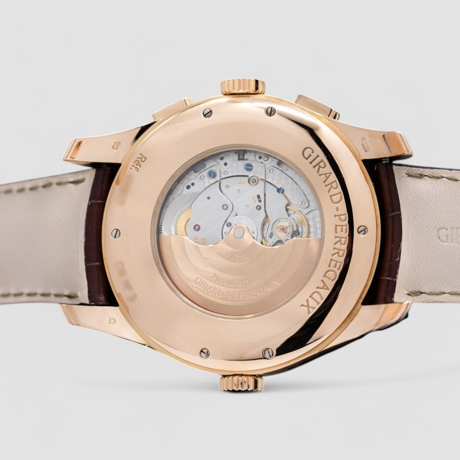 WW.TC World Time Chronograph 18k Rose Gold