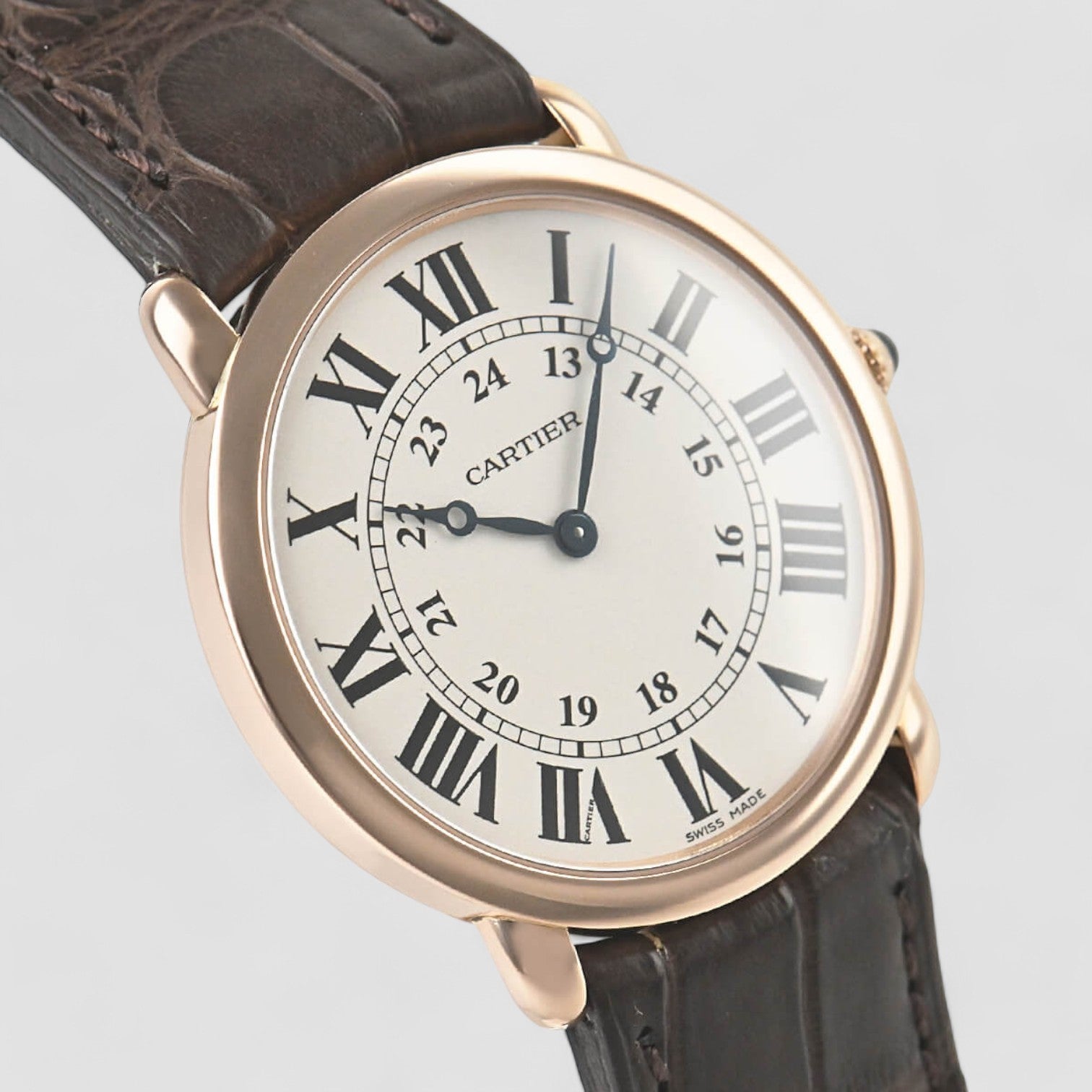 Ronde Solo Louis Cartier Rose Gold Manual