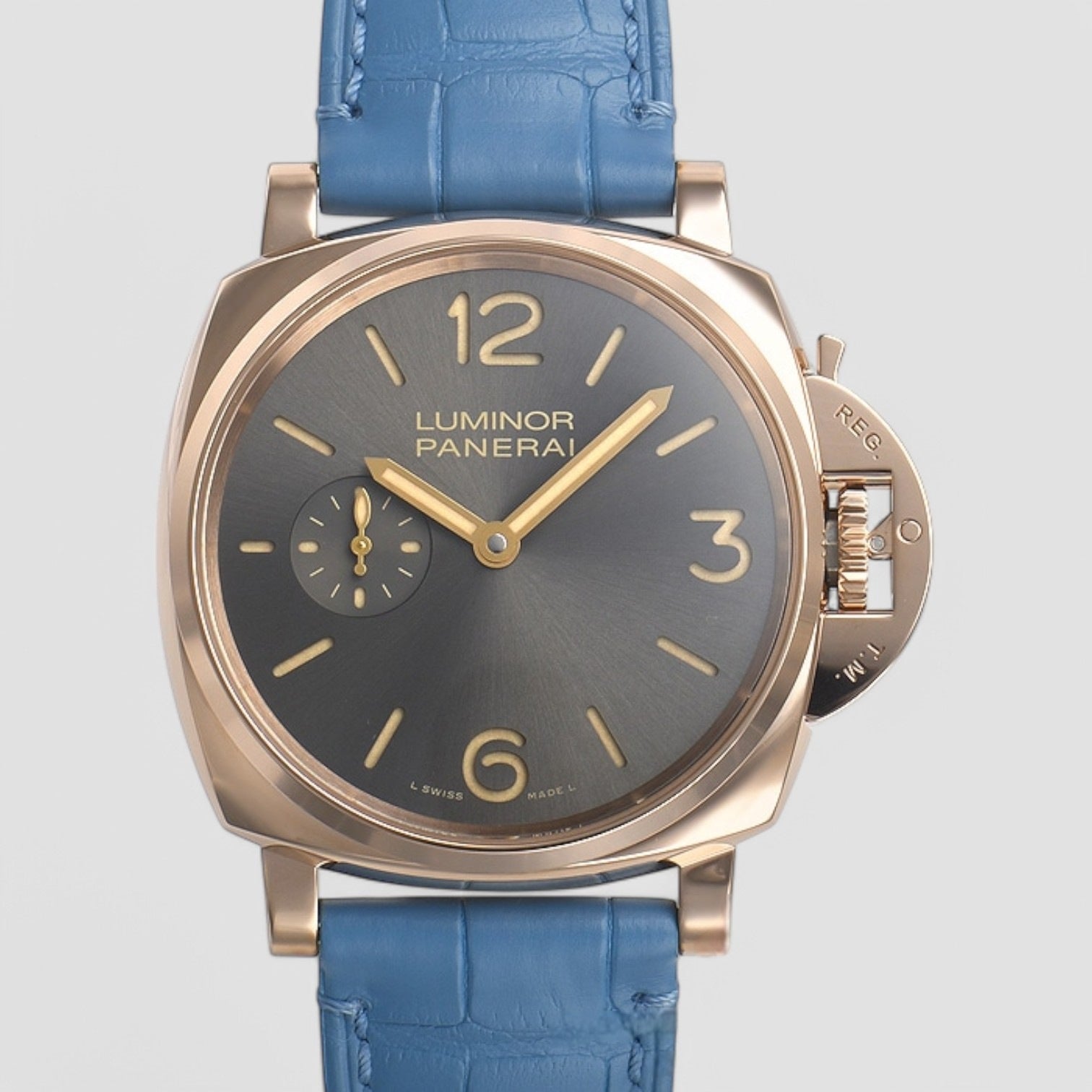 Luminor Due 3 Days ORO Rosso Unisex Manual Watch