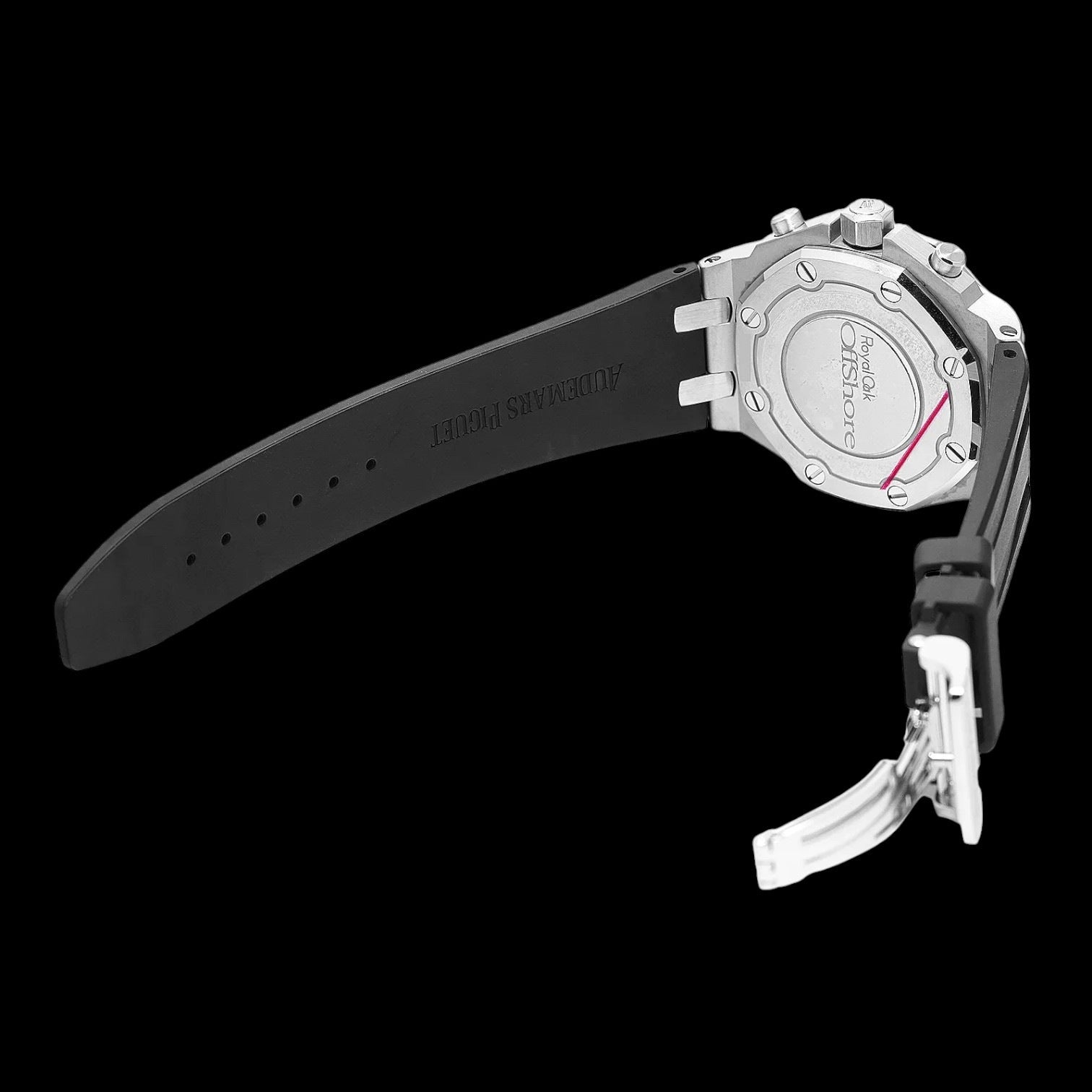 Royal Oak Offshore unisex Chronograph 37mm Steel Diamond Bezel Silver Dial