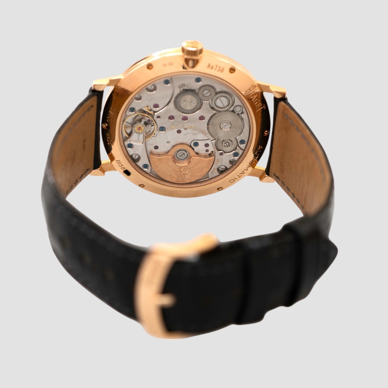 Automatic Silver Dial Brown Leather Unisex Watch