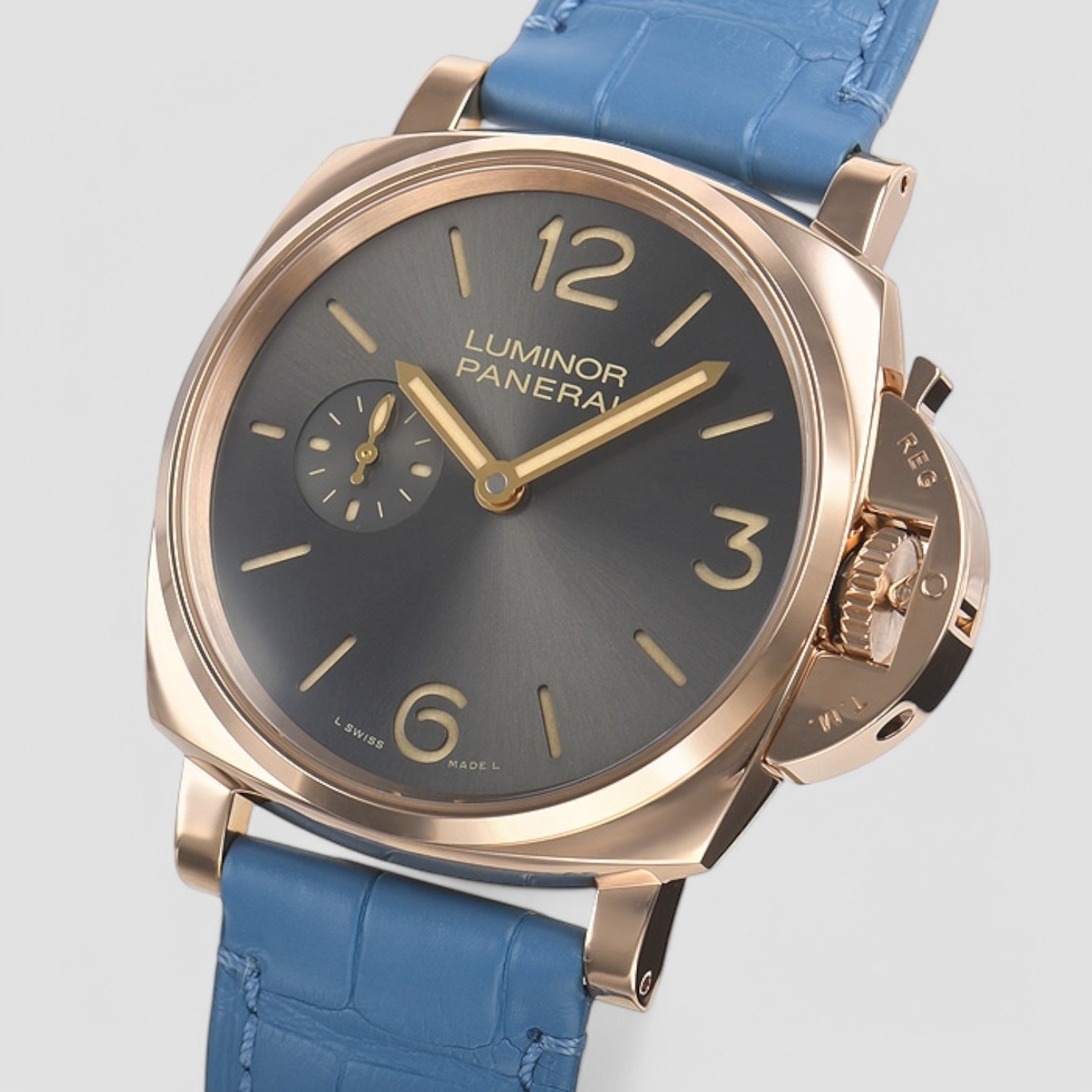 Luminor Due 3 Days ORO Rosso Unisex Manual Watch