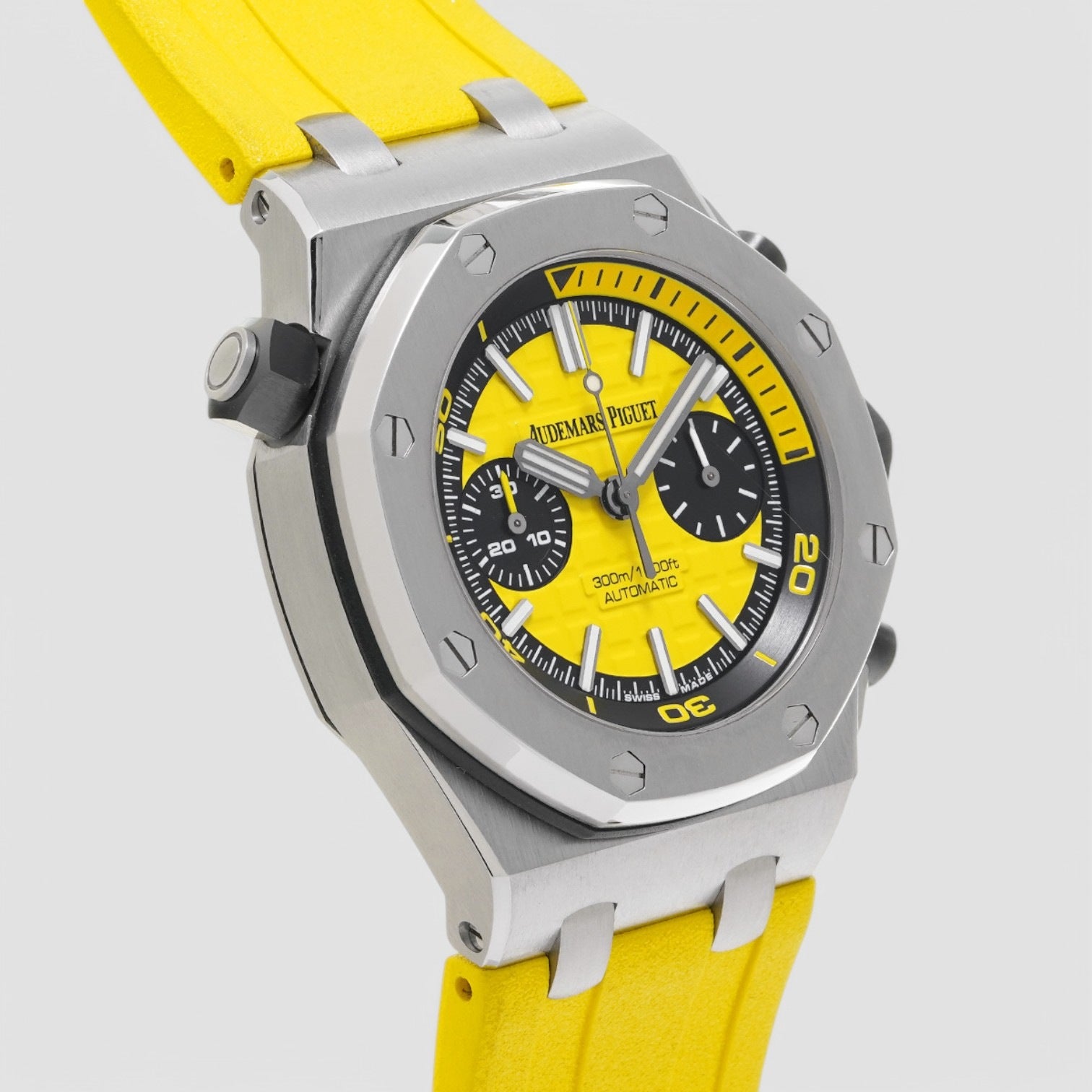 Royal Oak Day-Date Moon SS Blue Dial