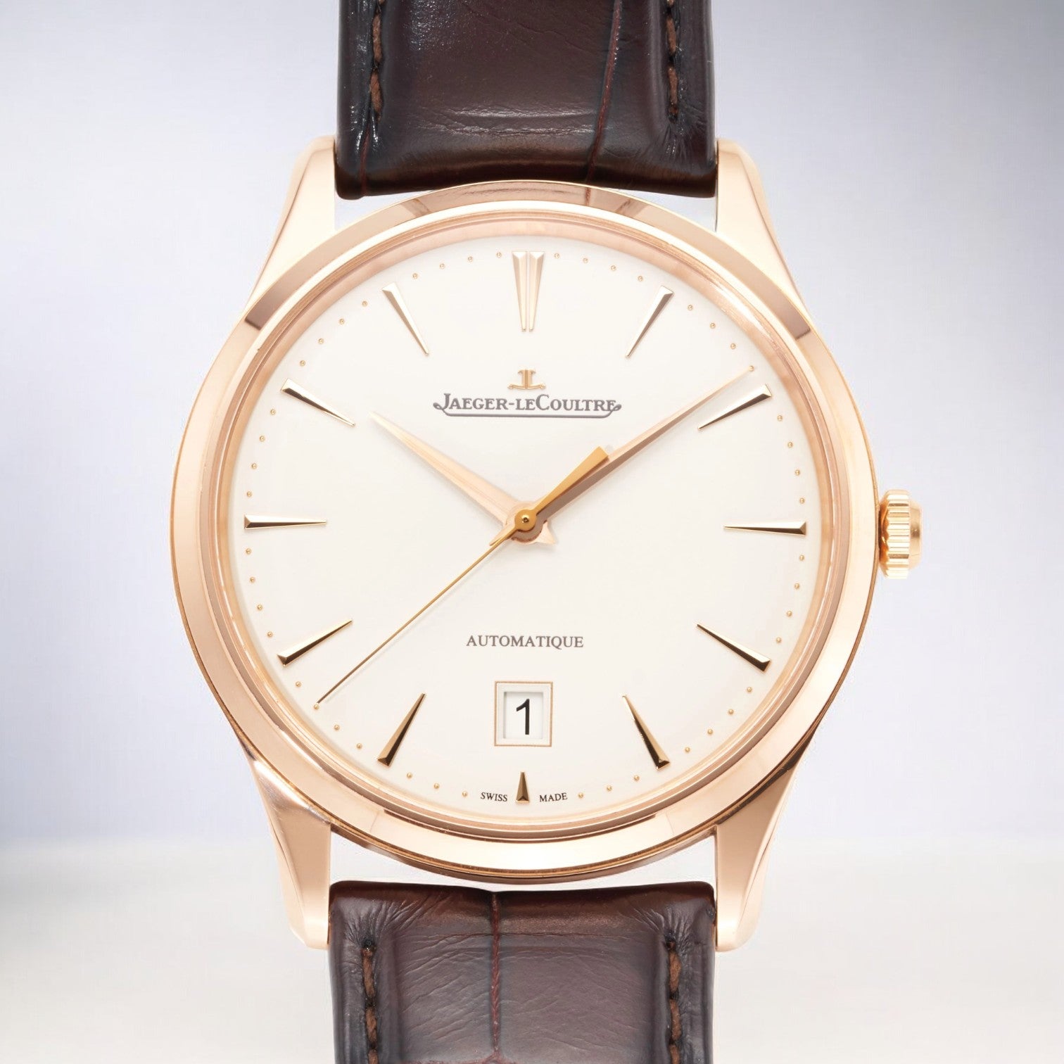 Master Ultra Thin Date 18k Rose Gold