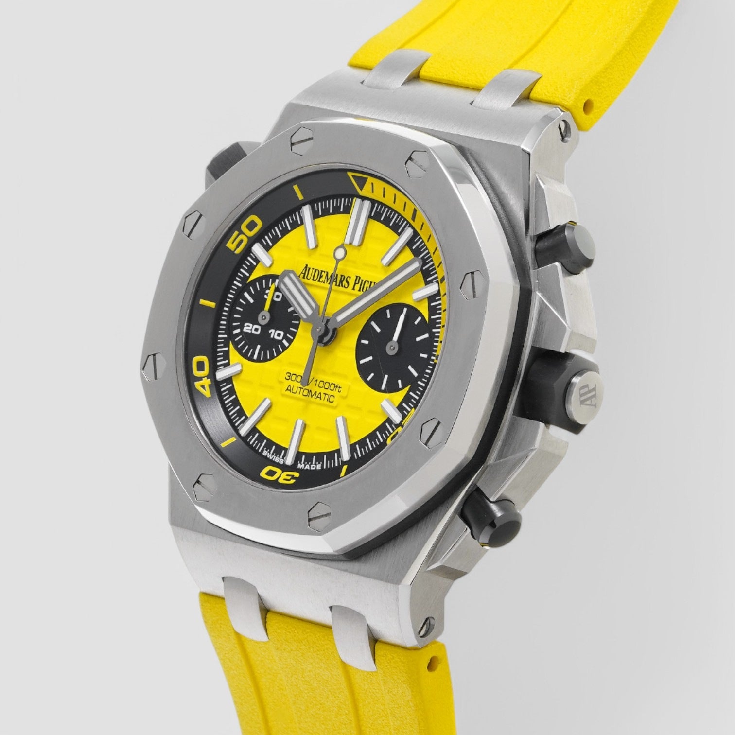 Royal Oak Day-Date Moon SS Blue Dial