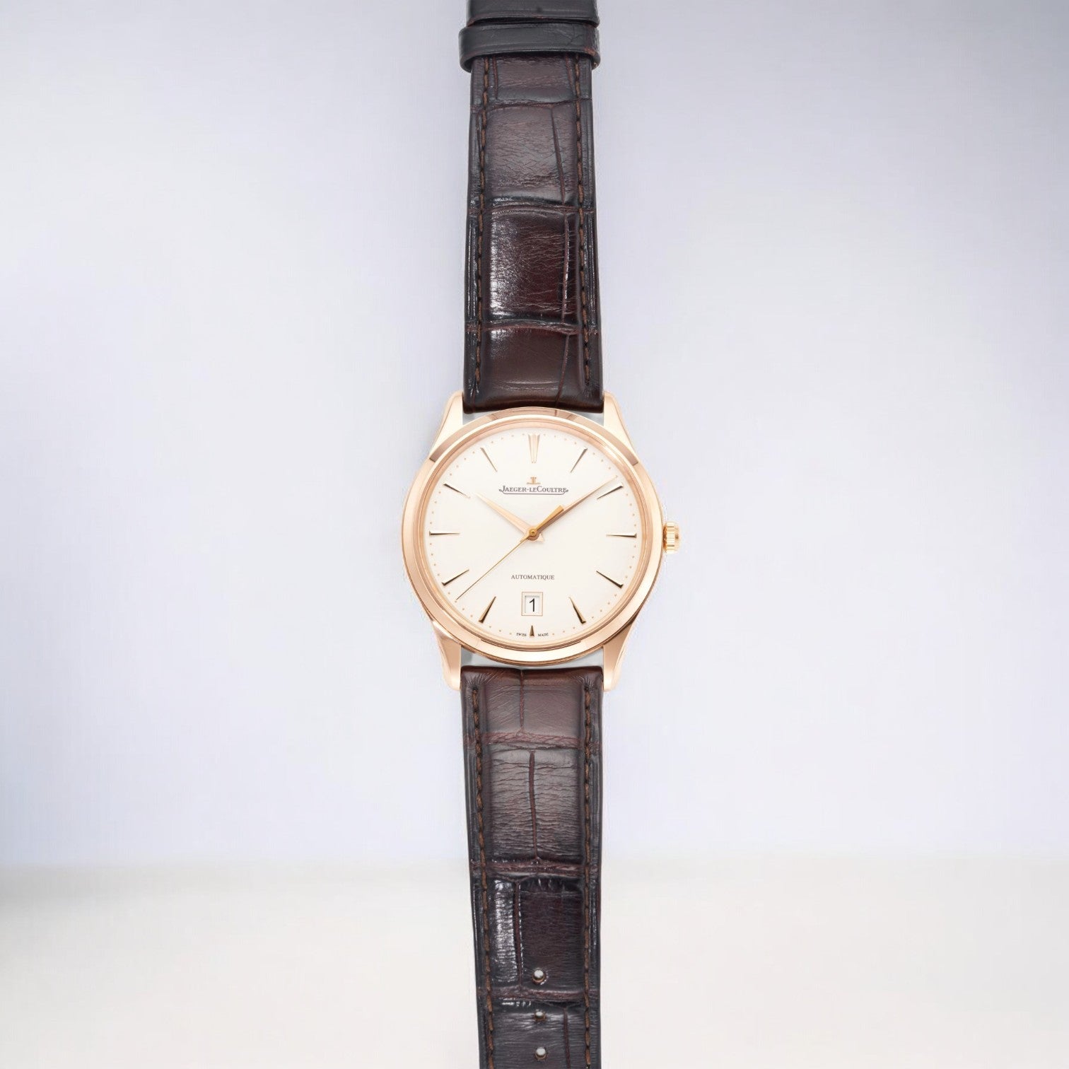 Master Ultra Thin Date 18k Rose Gold