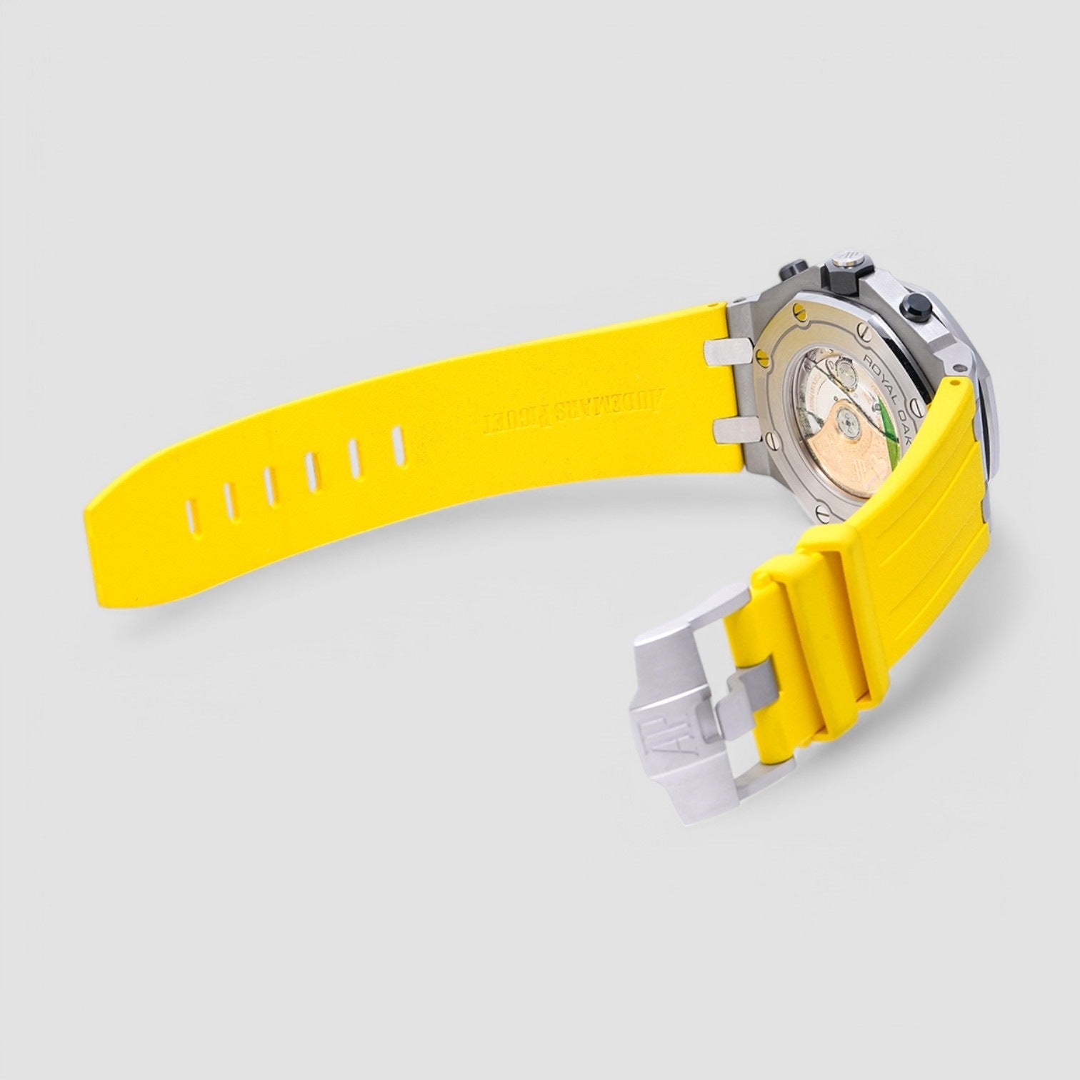 Royal Oak Day-Date Moon SS Blue Dial