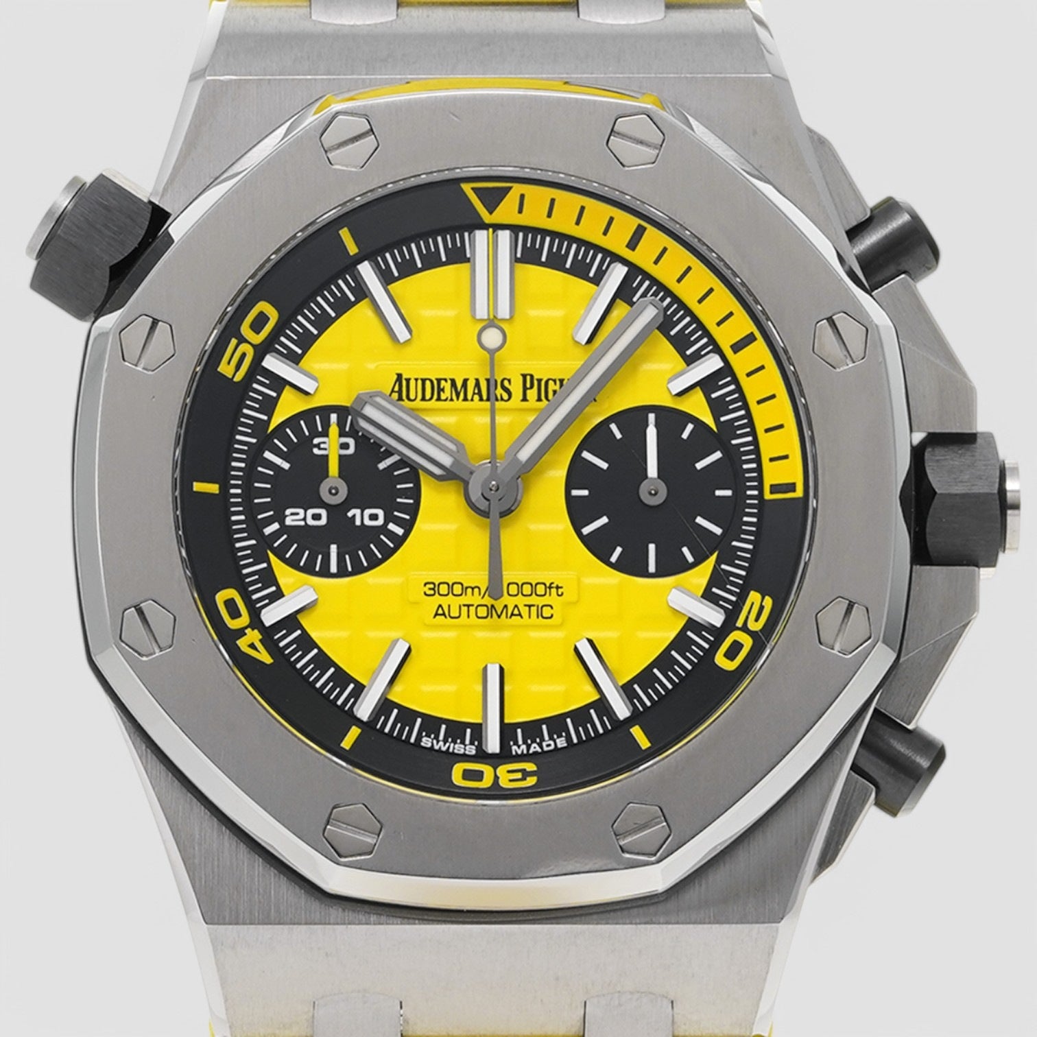 Royal Oak Day-Date Moon SS Blue Dial