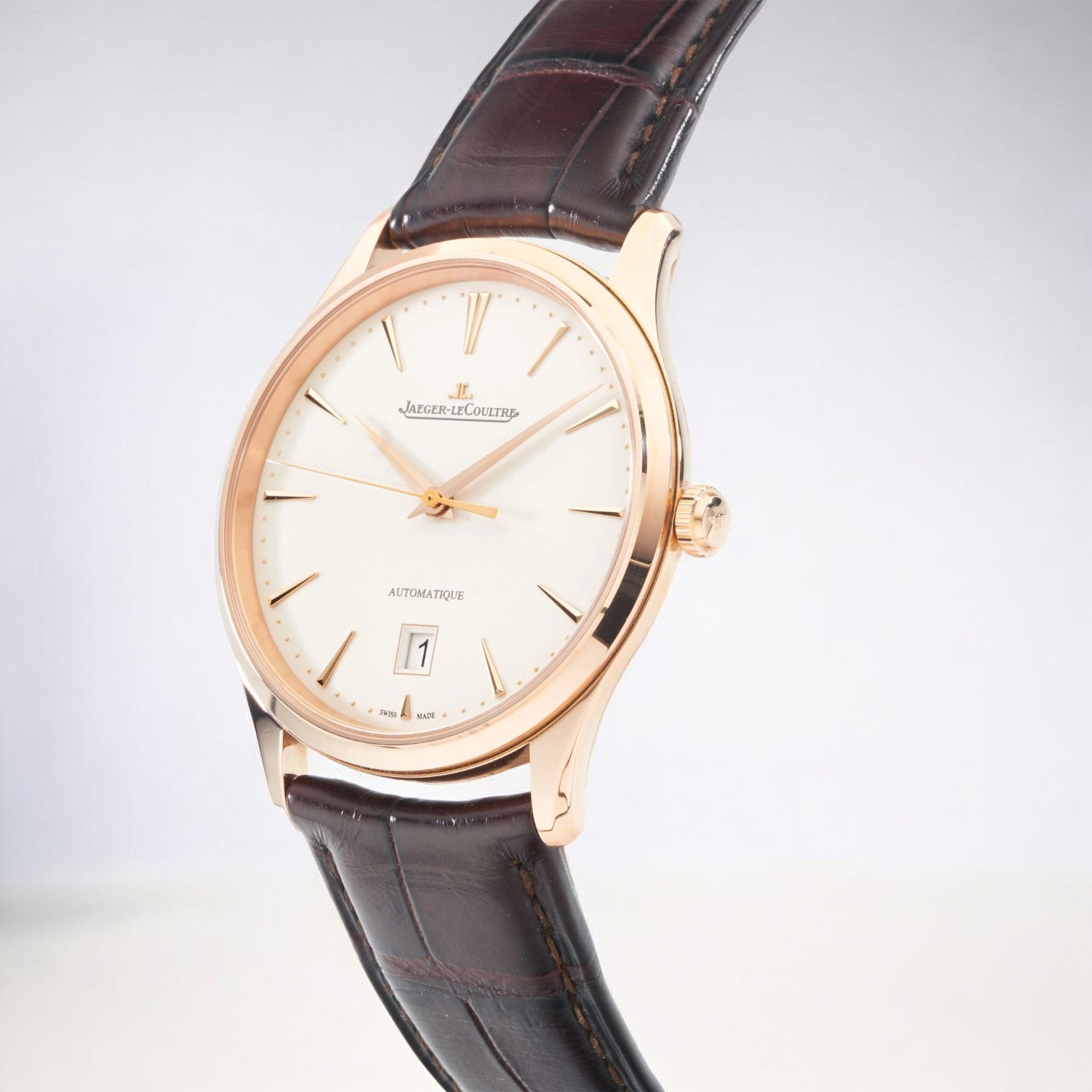 Master Ultra Thin Date 18k Rose Gold