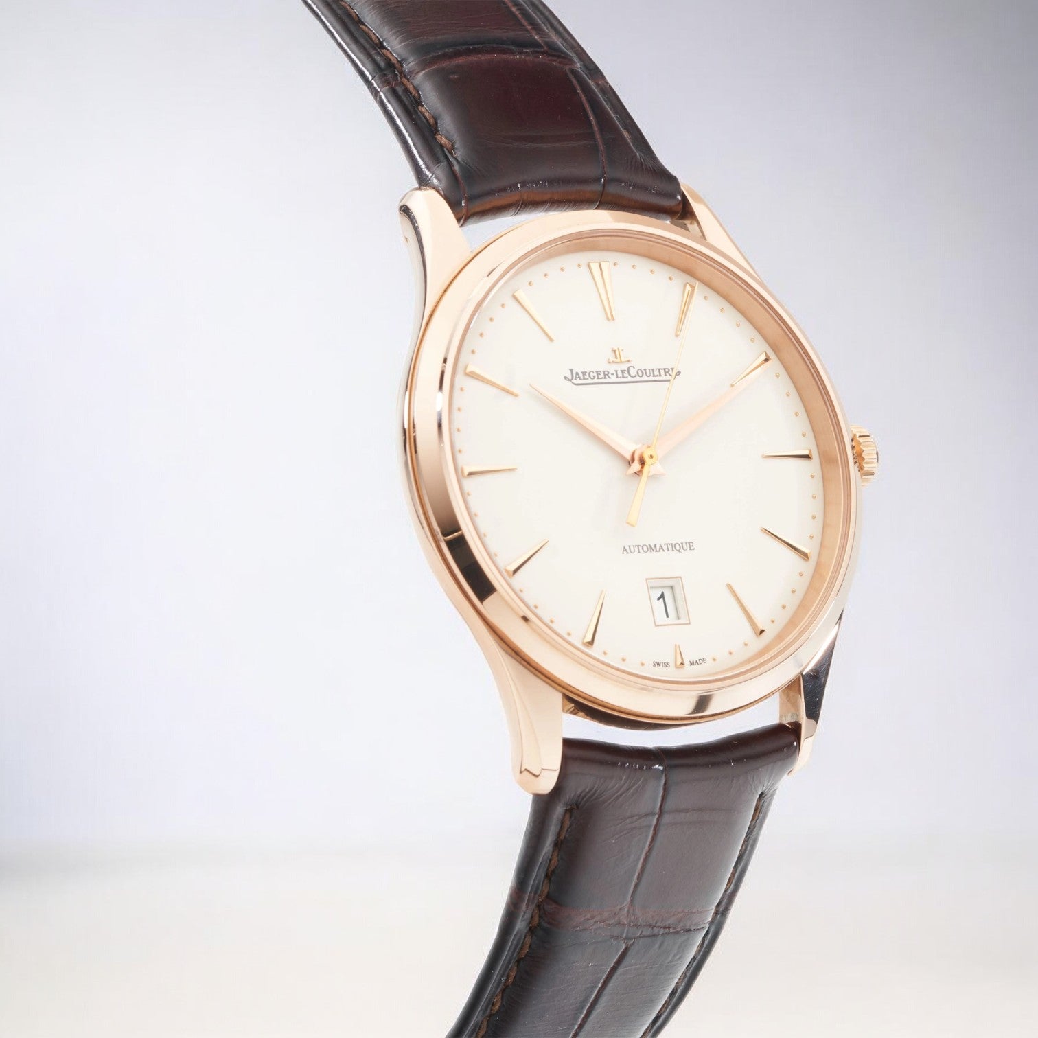 Master Ultra Thin Date 18k Rose Gold