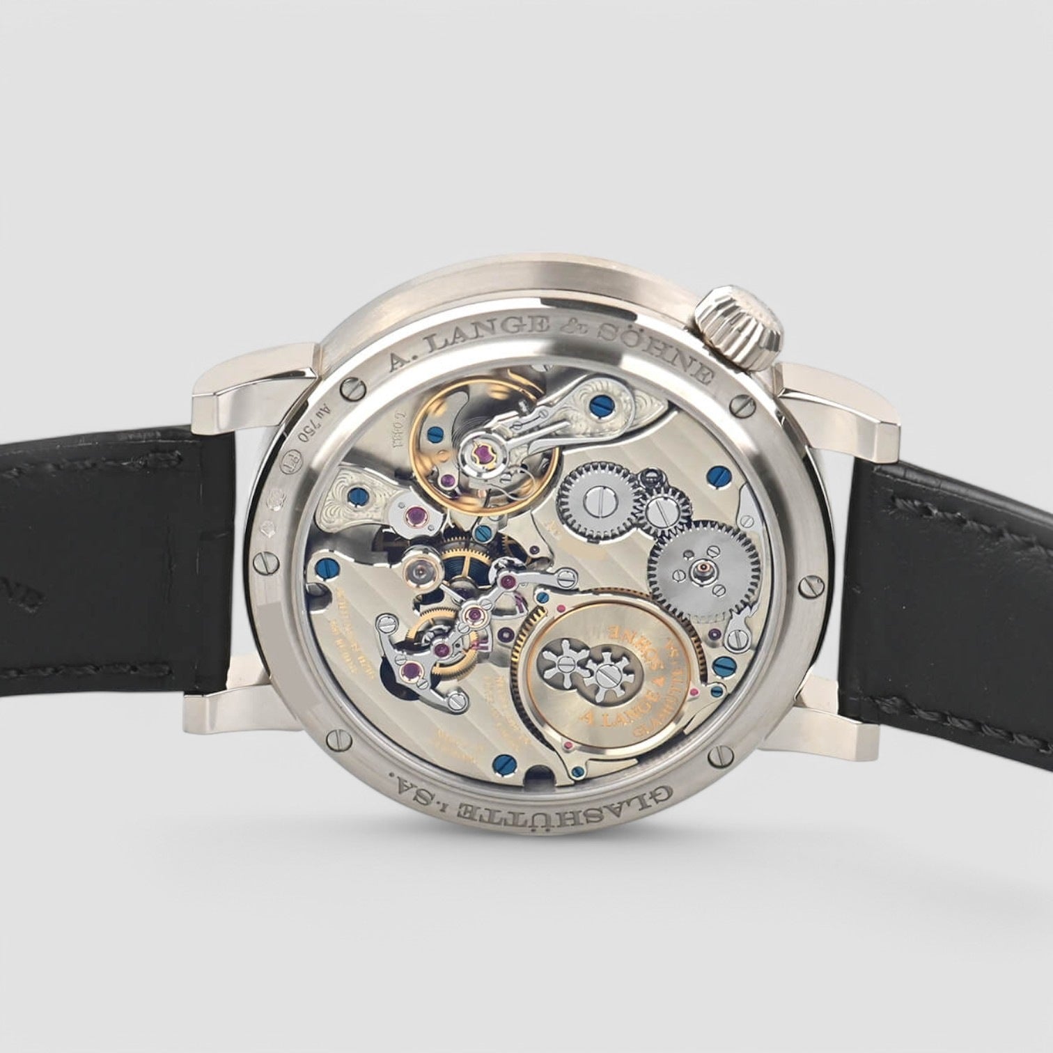 Zeitwerk 140.029 18K White Gold Black Dial
