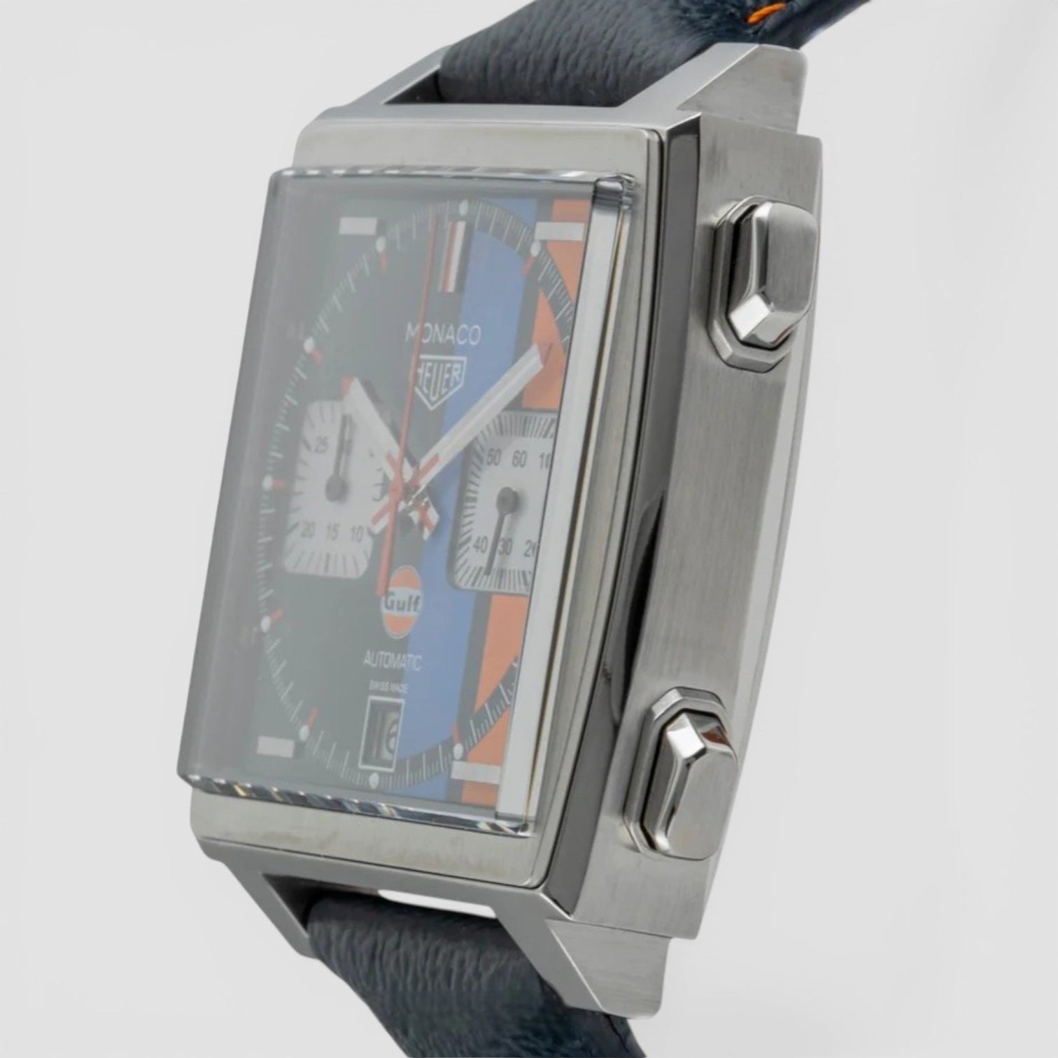 Monaco “Gulf” – 39mm – Iconic Racing Chronograph