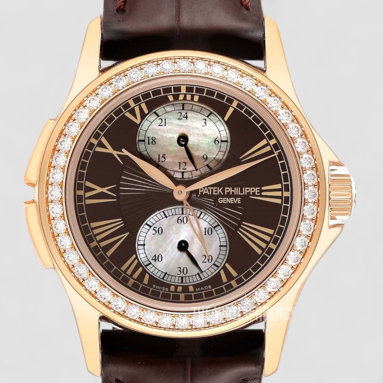 Travel Time Ladies 18K Rose Gold