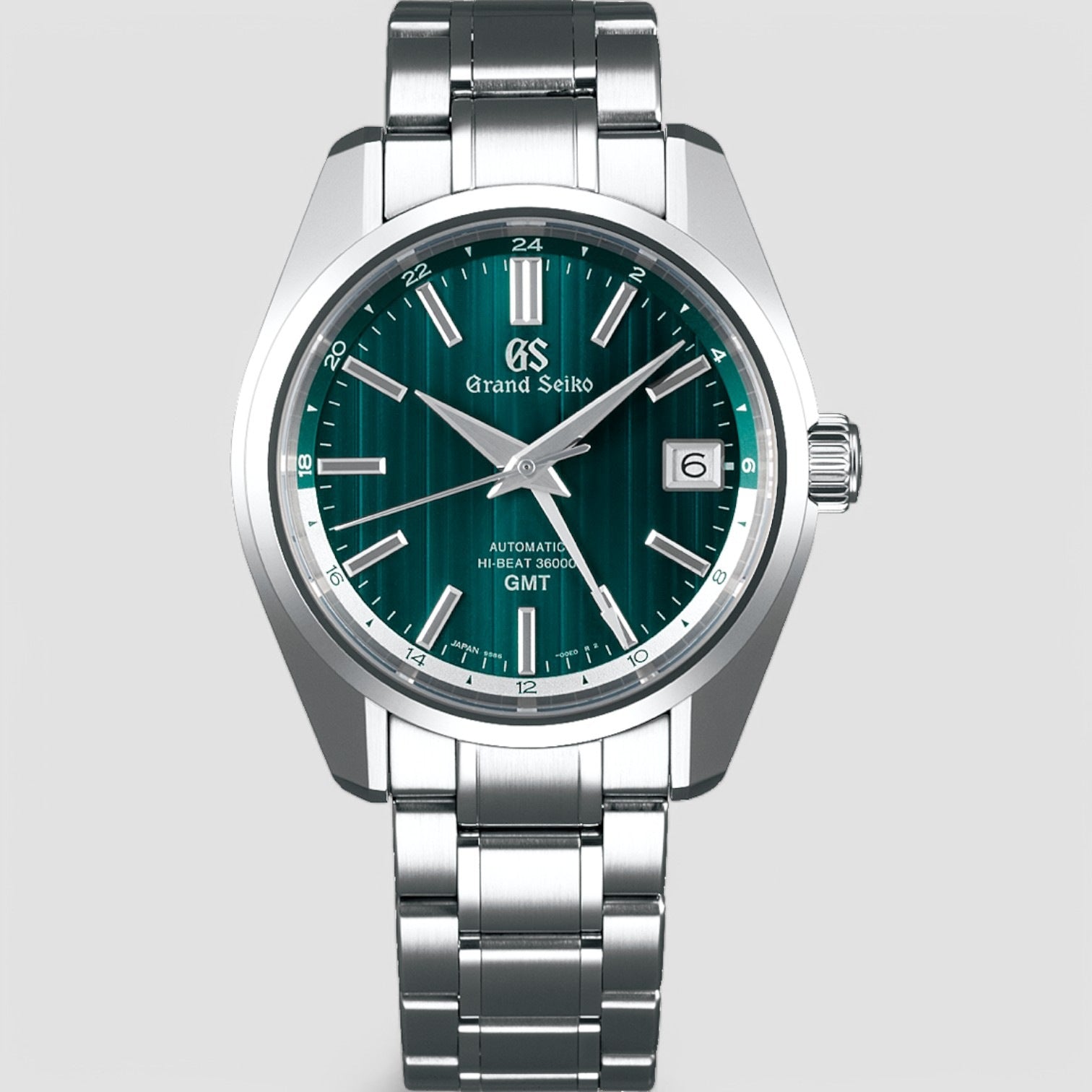 Hi-Beat 36000 GMT SS Green Dial LIMITED