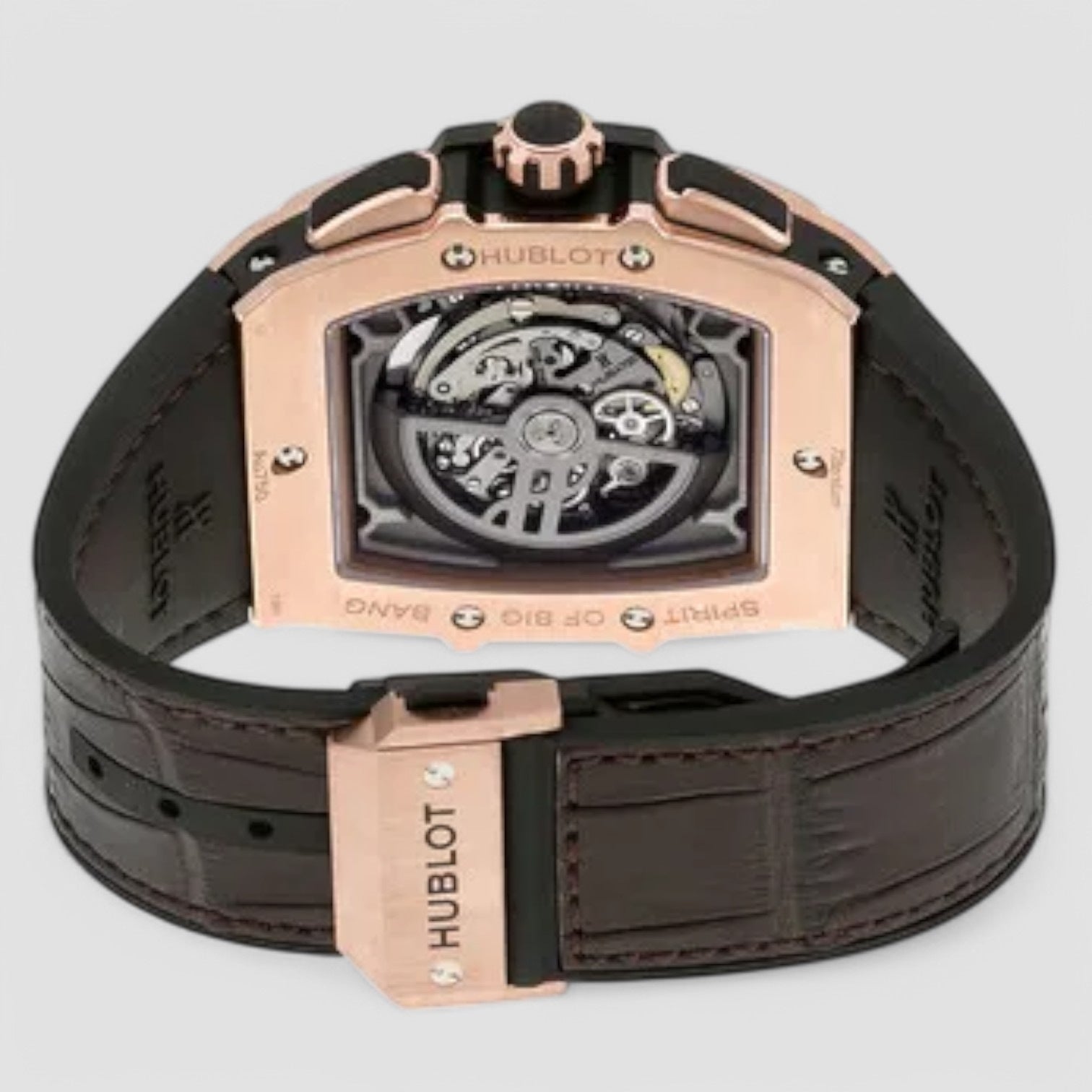 Spirit of Big Bang 18kt King Gold Diamond Men's Watch