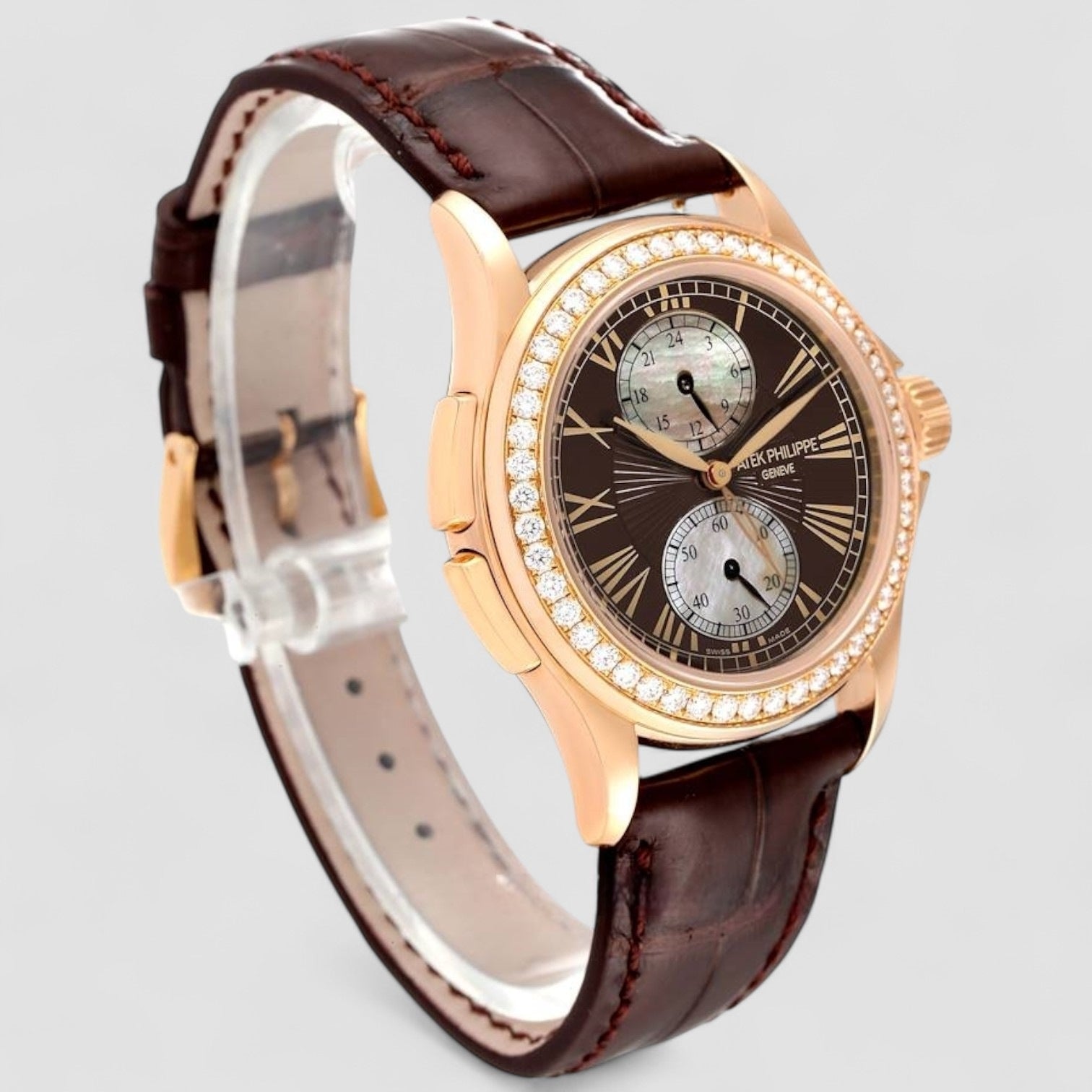 Travel Time Ladies 18K Rose Gold
