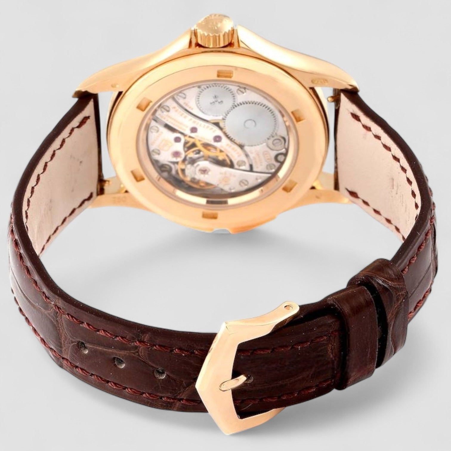 Travel Time Ladies 18K Rose Gold