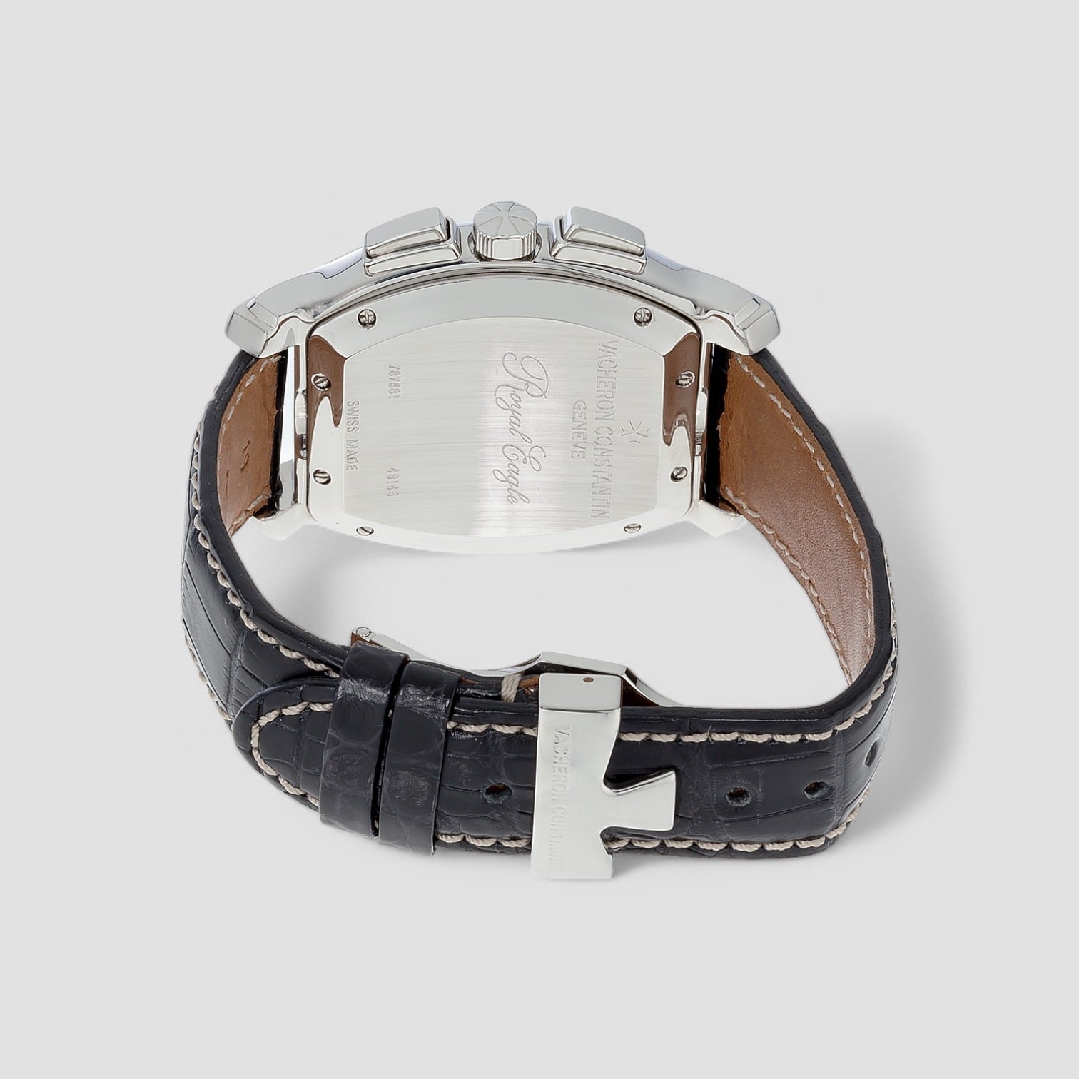 Royal Eagle Chronograph SS / Alligator
