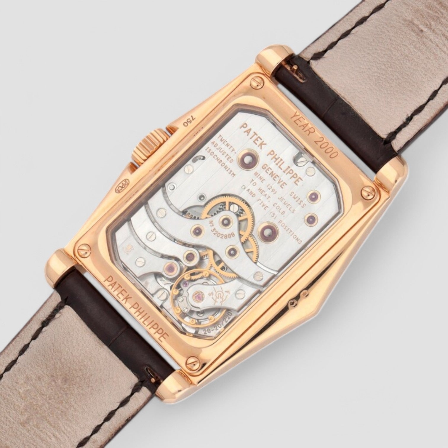 Gondolo 10 Day 5100R YEAR 2000 Power Reserve 18K Rose Gold