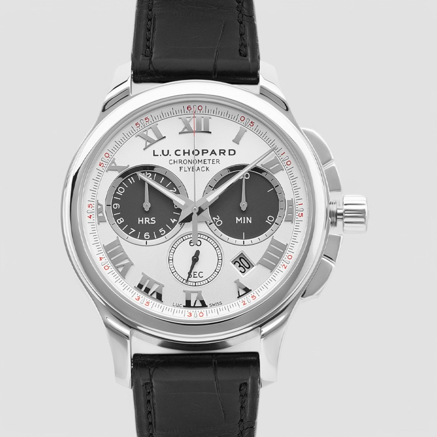 L.U.C Chrono One White Gold