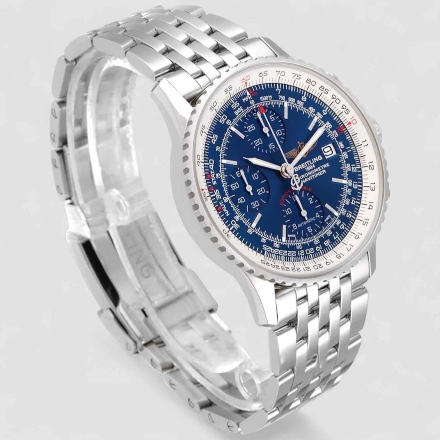 Navitimer Heritage Blue/Steel Ø42 mm