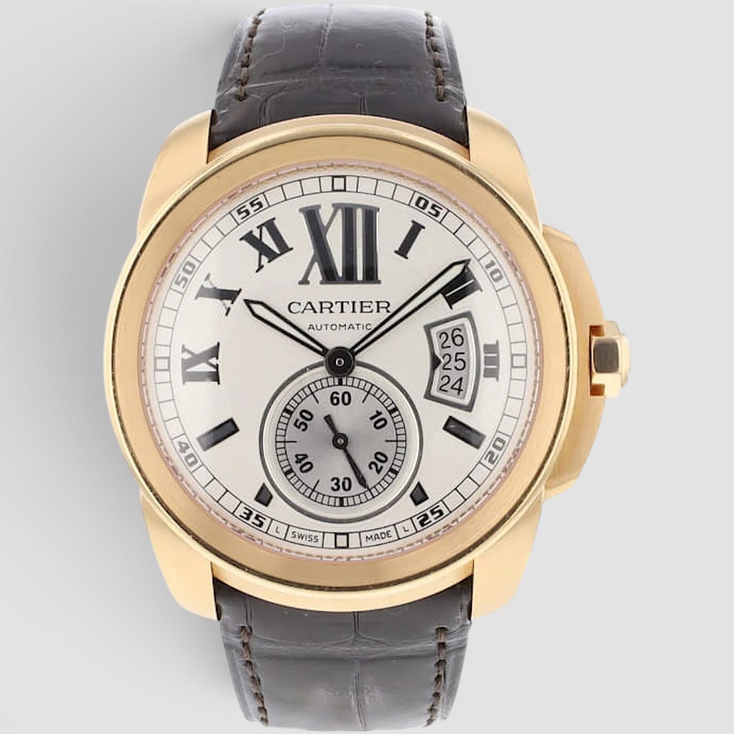Calibre de Cartier Rose Gold