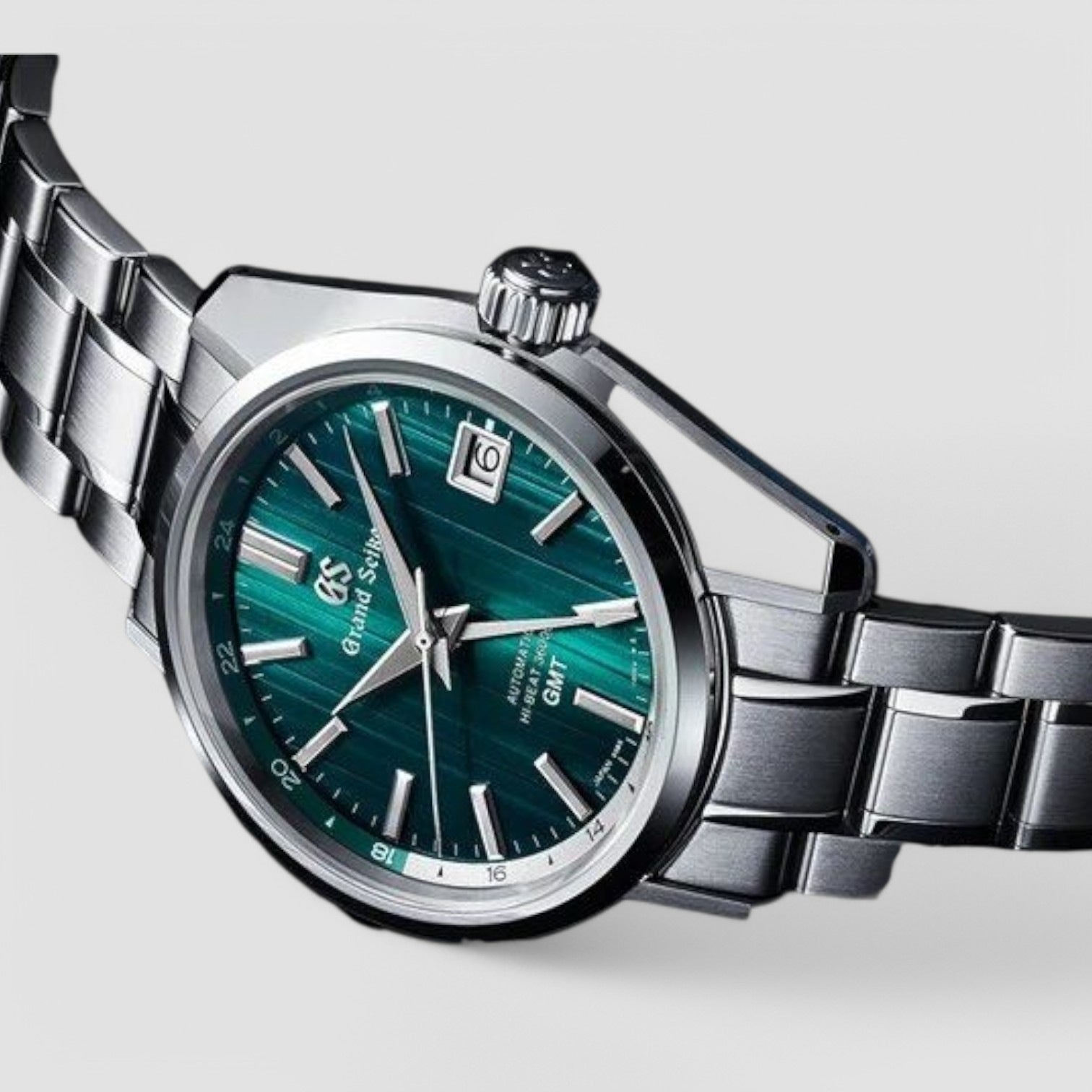 Hi-Beat 36000 GMT SS Green Dial LIMITED