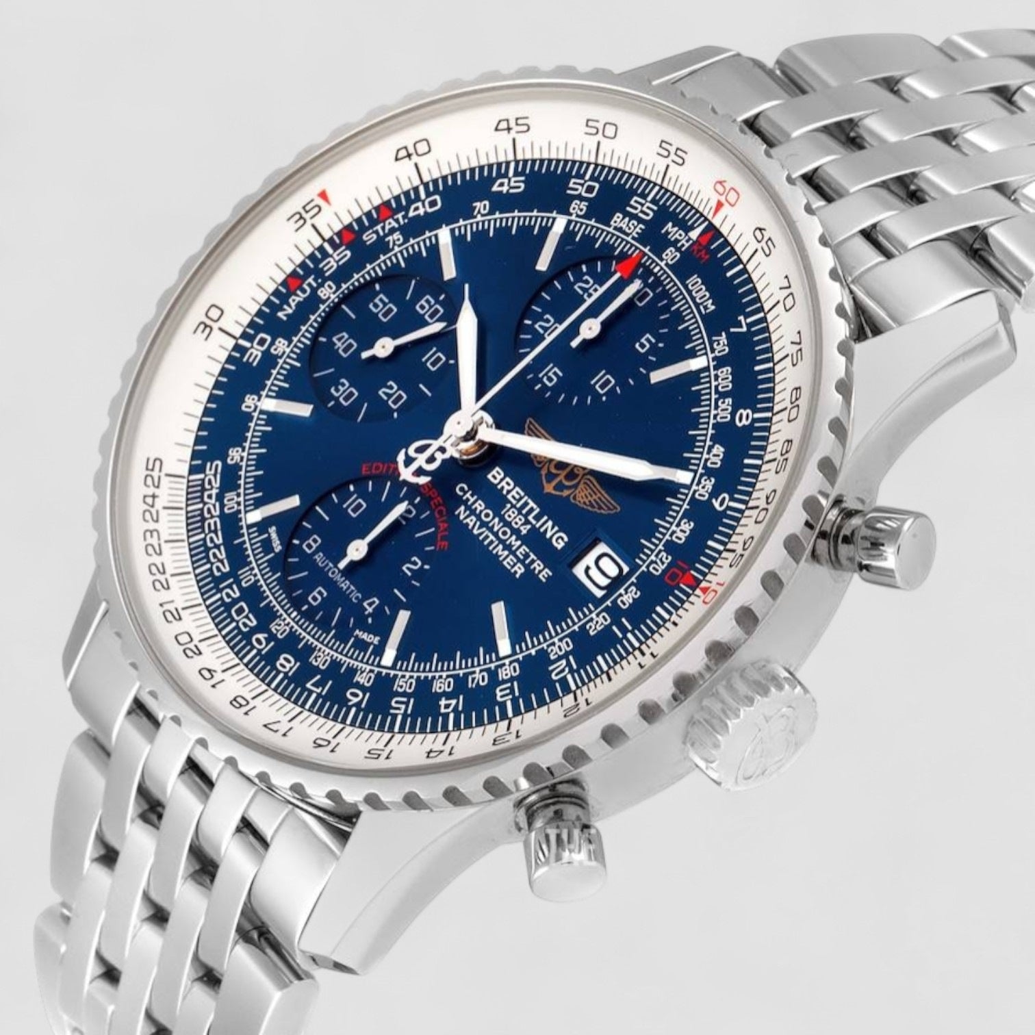 Navitimer Heritage Blue/Steel Ø42 mm