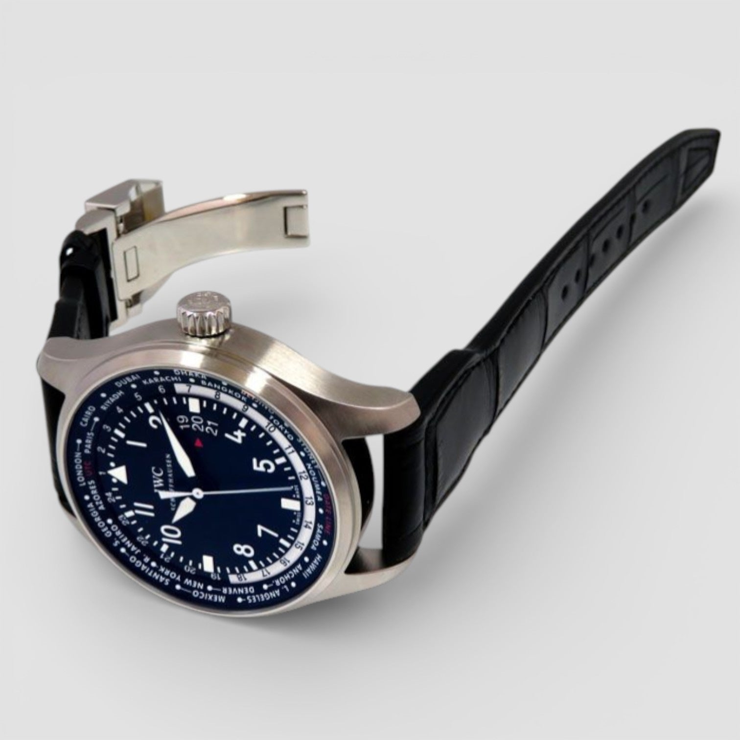 Pilot Worldtimer SS Black Dial