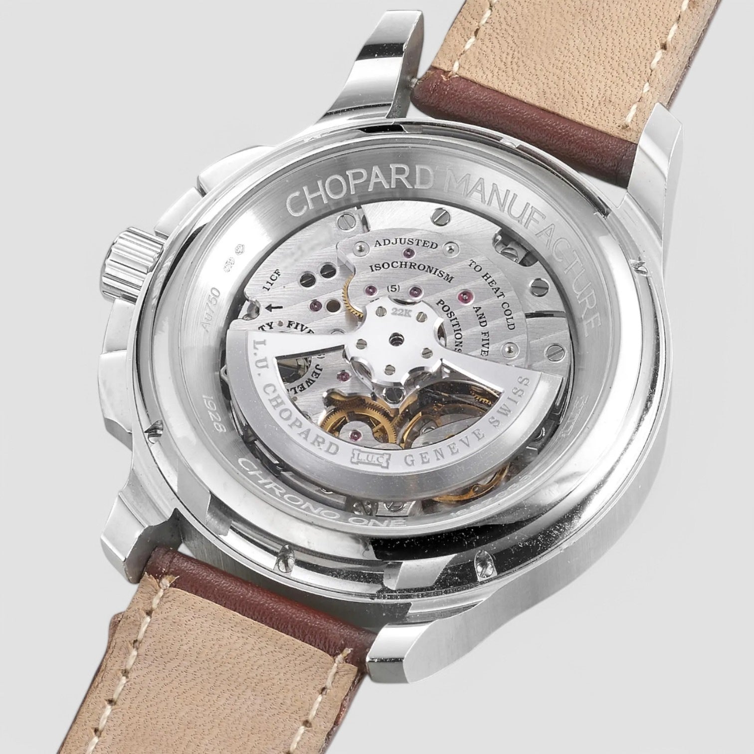 L.U.C Chrono One White Gold