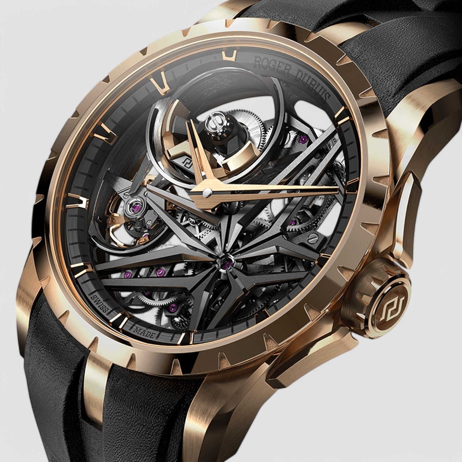Excalibur Monobalancier 18K Gold Self-winding 42mm
