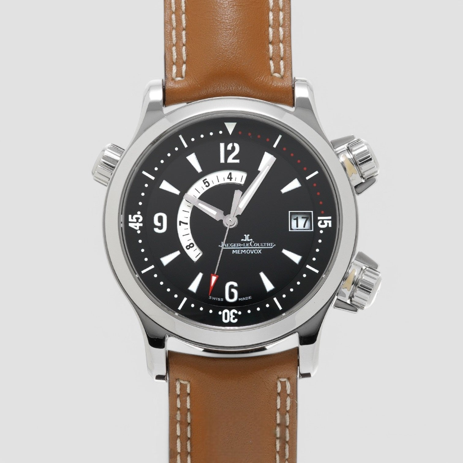 Master Compressor Memovox SS Black Dial 41.5MM