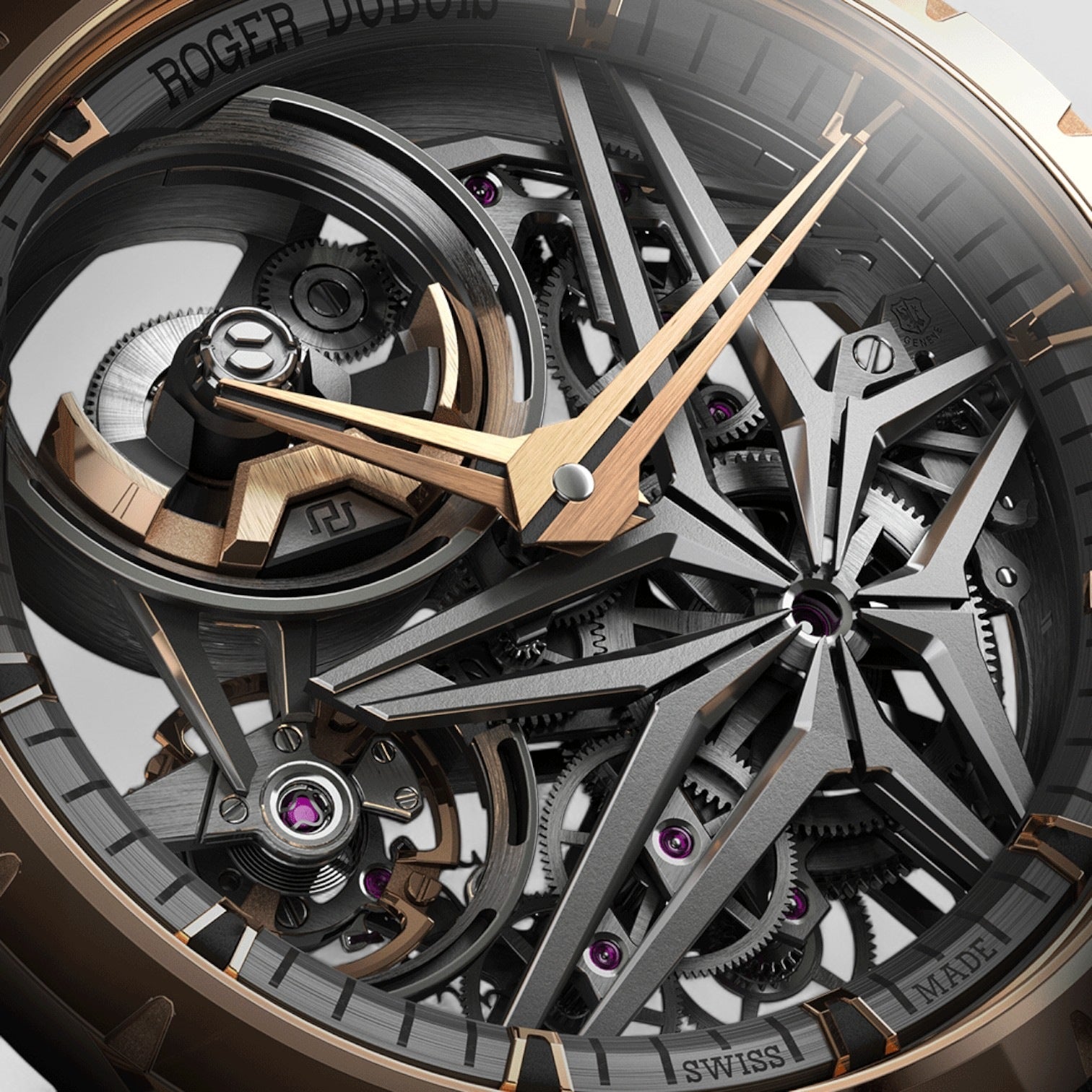 Excalibur Monobalancier 18K Gold Self-winding 42mm