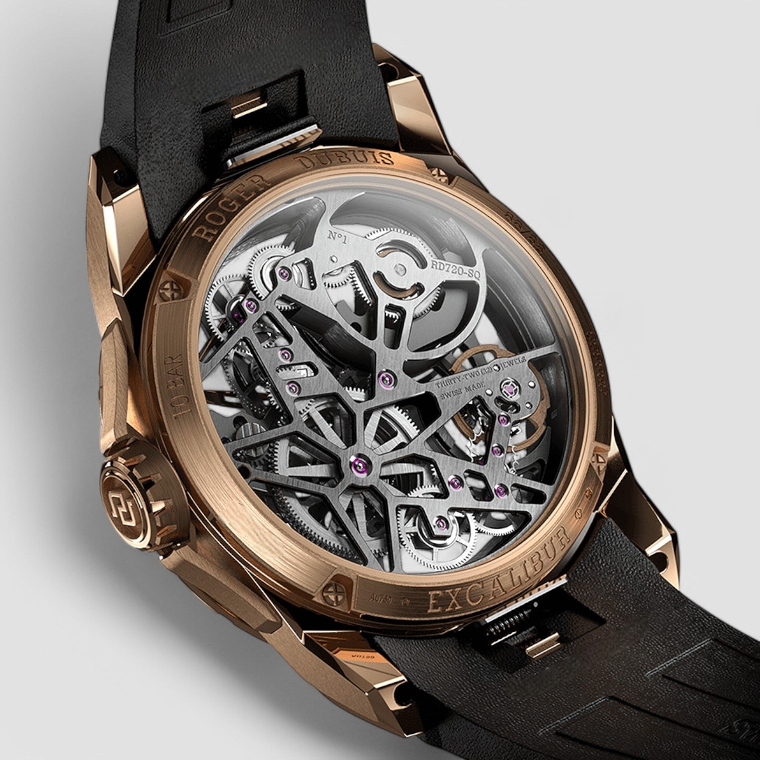 Excalibur Monobalancier 18K Gold Self-winding 42mm